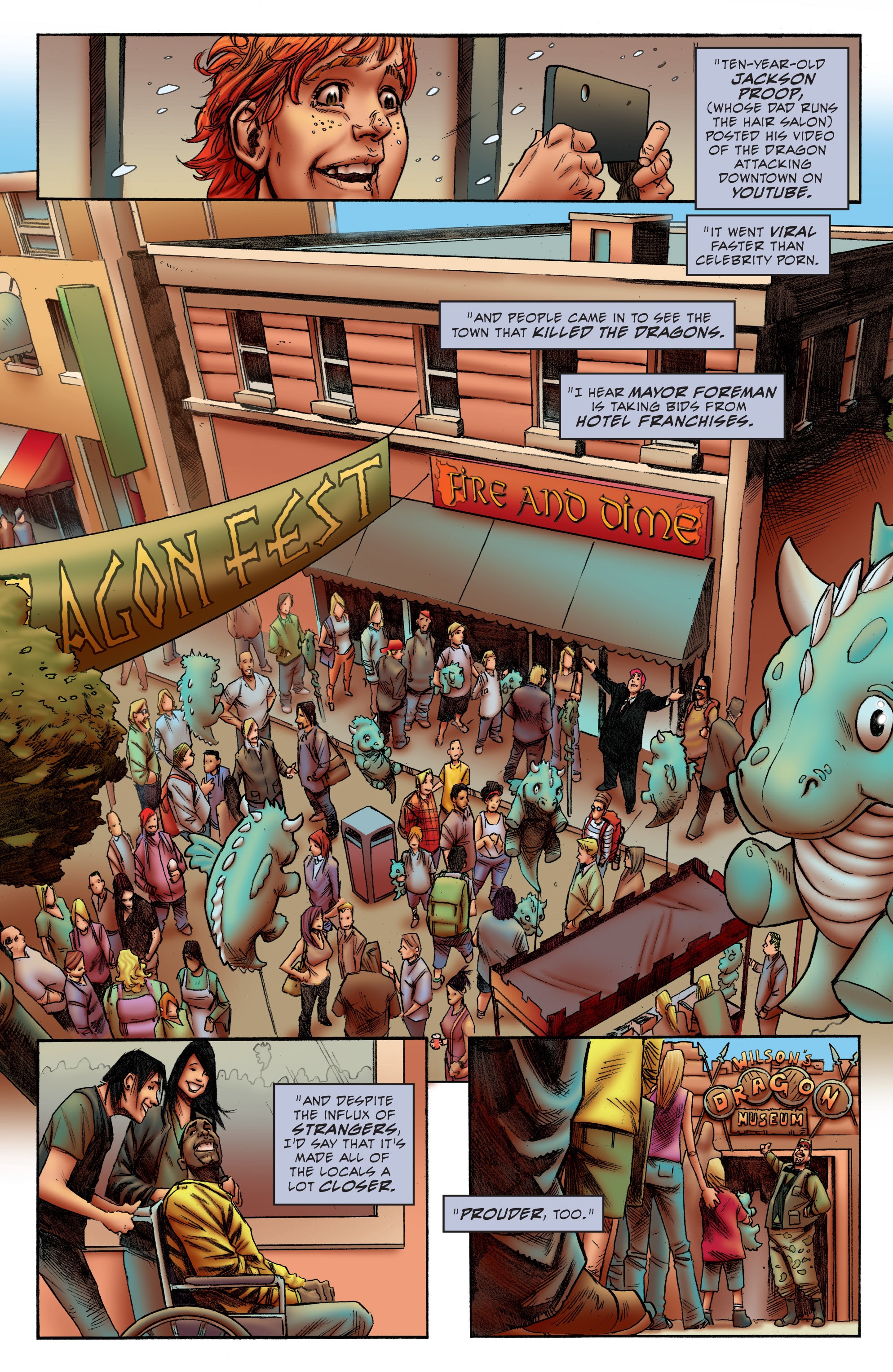 Read online A Town Called Dragon comic -  Issue #5 - 55