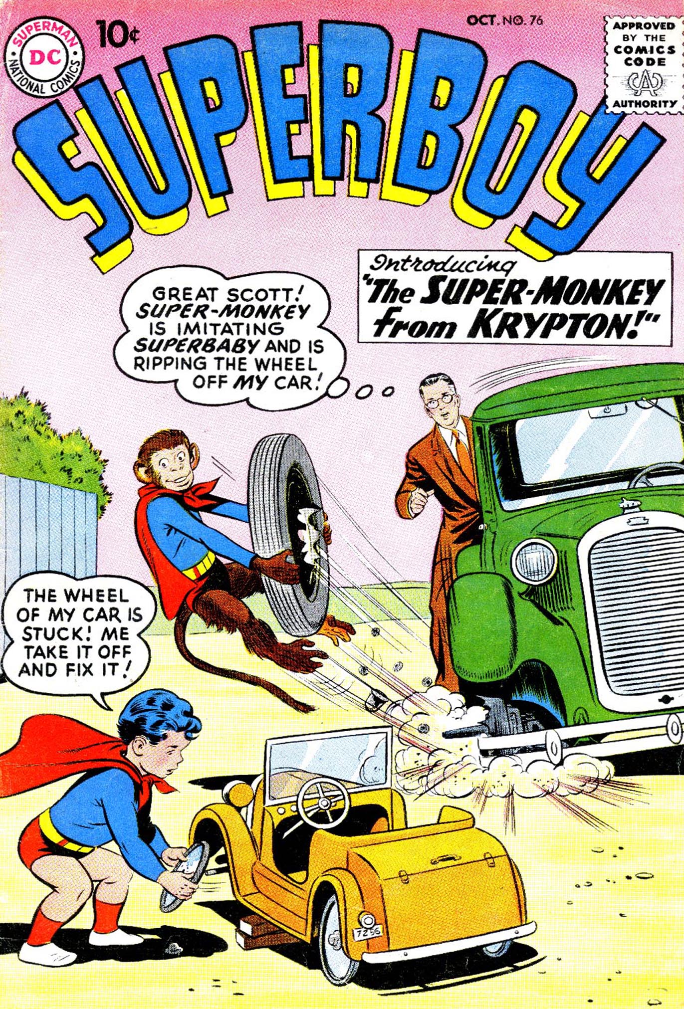 Read online Superboy (1949) comic -  Issue #76 - 1