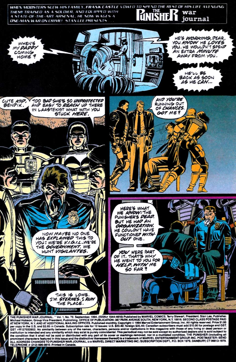 Read online The Punisher War Journal comic -  Issue #70 - 2