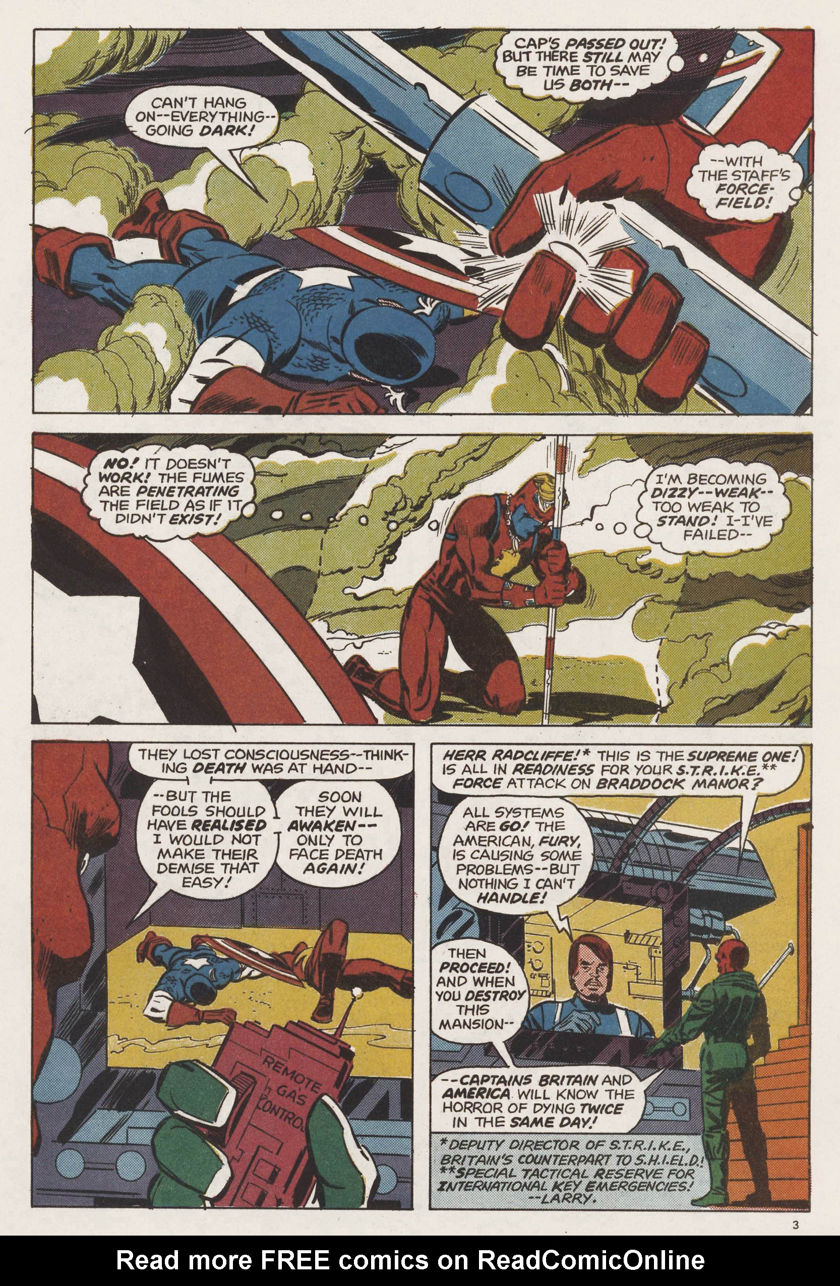 Read online Captain Britain (1976) comic -  Issue #17 - 3