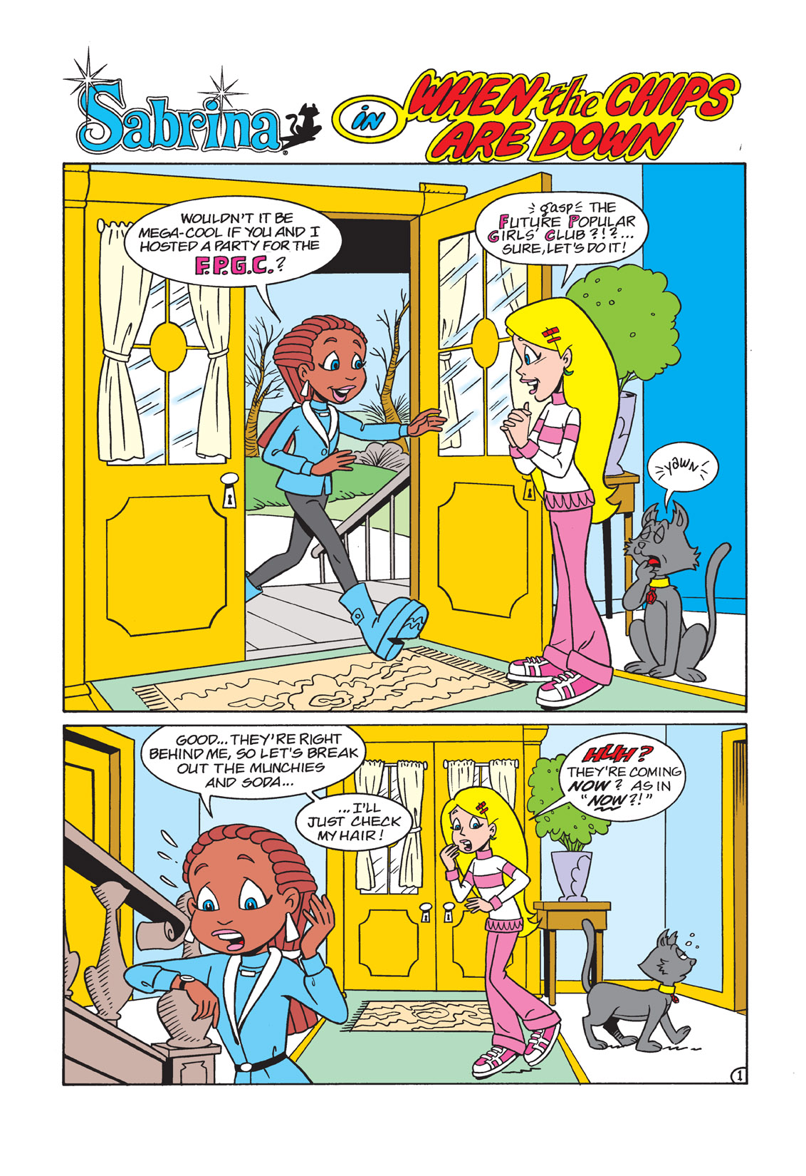 Read online Sabrina the Teenage Witch (2000) comic -  Issue #4 - 14