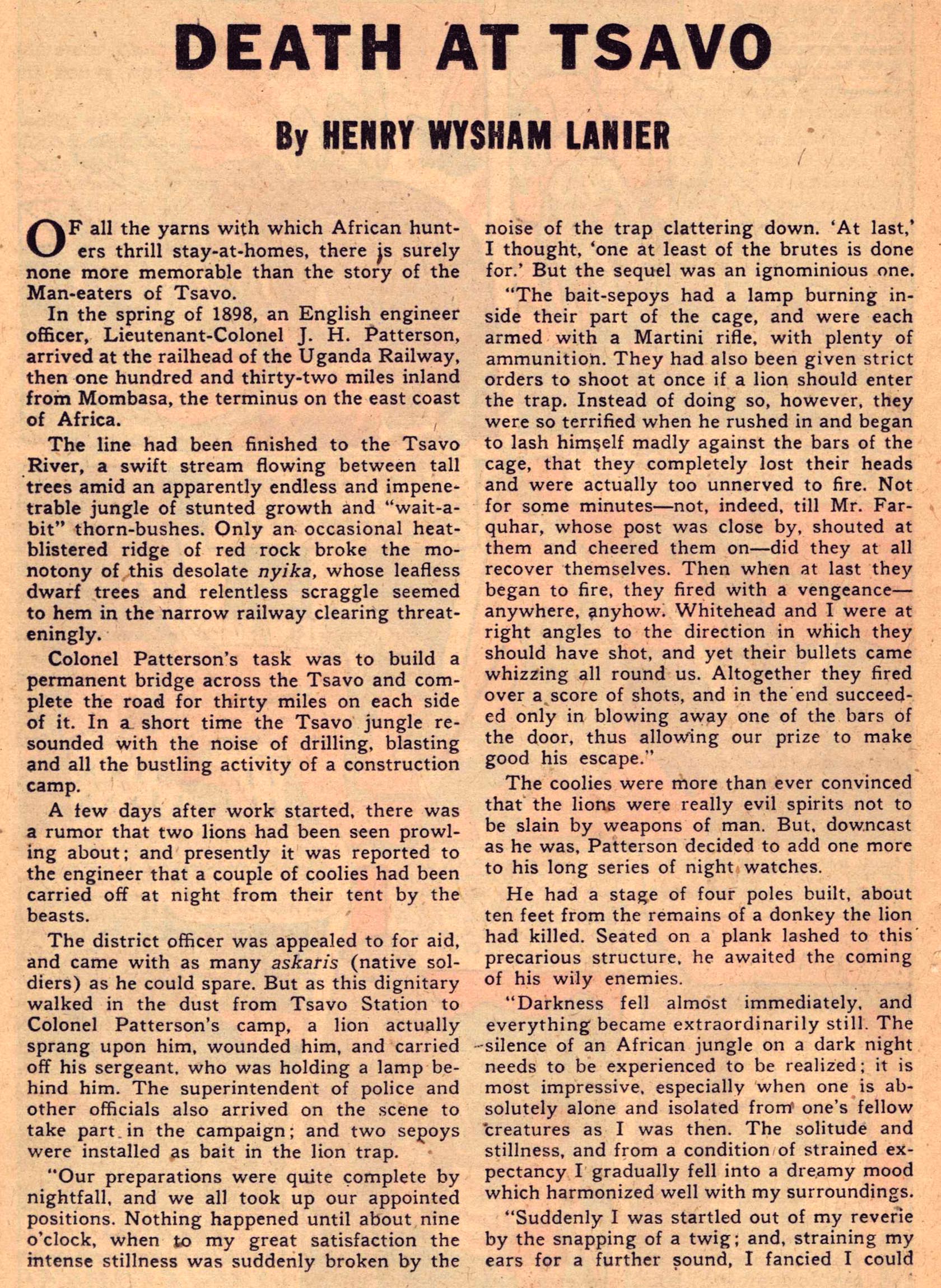 Read online Jungle Comics comic -  Issue #99 - 34