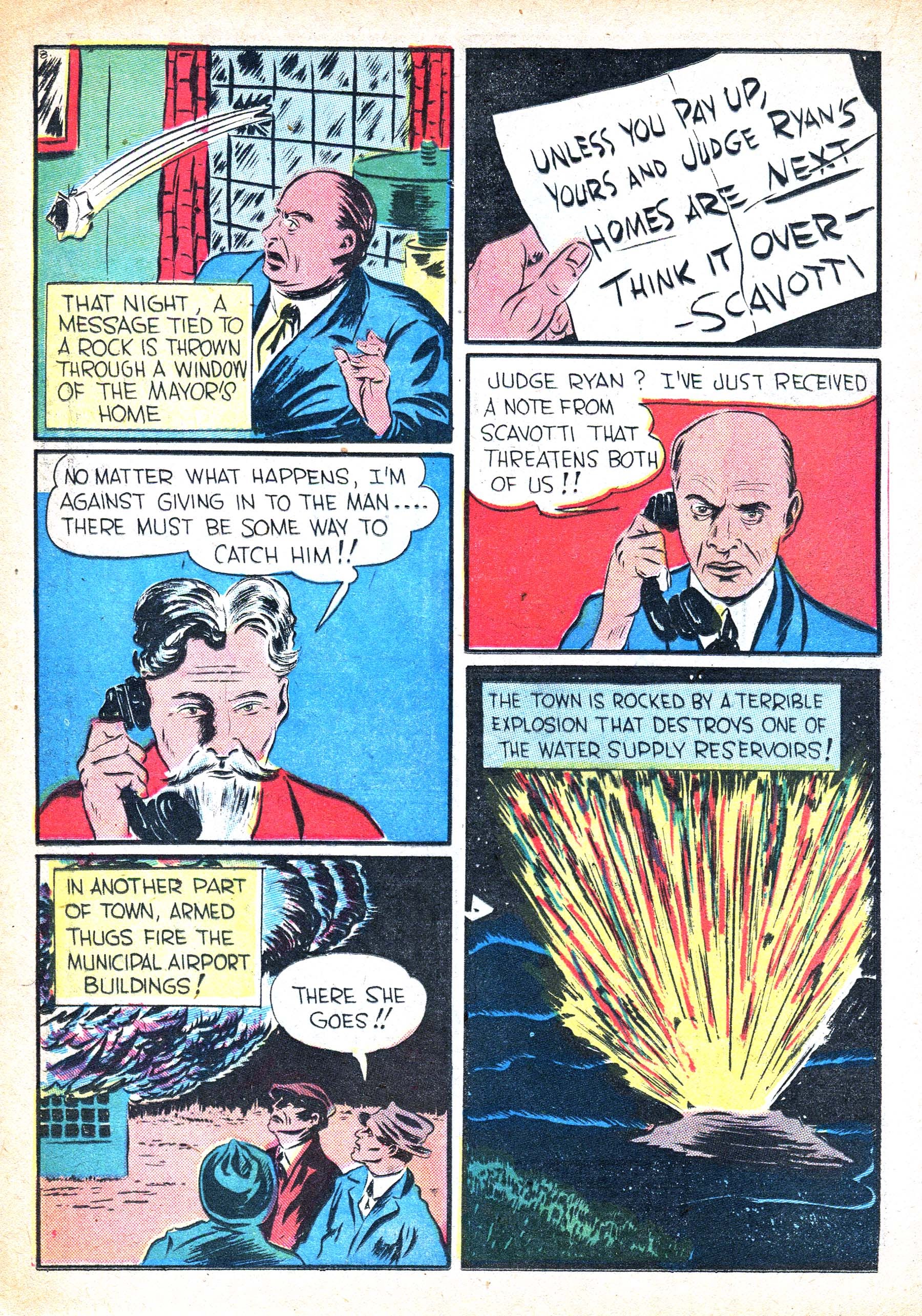 Read online Masked Marvel comic -  Issue #1 - 30