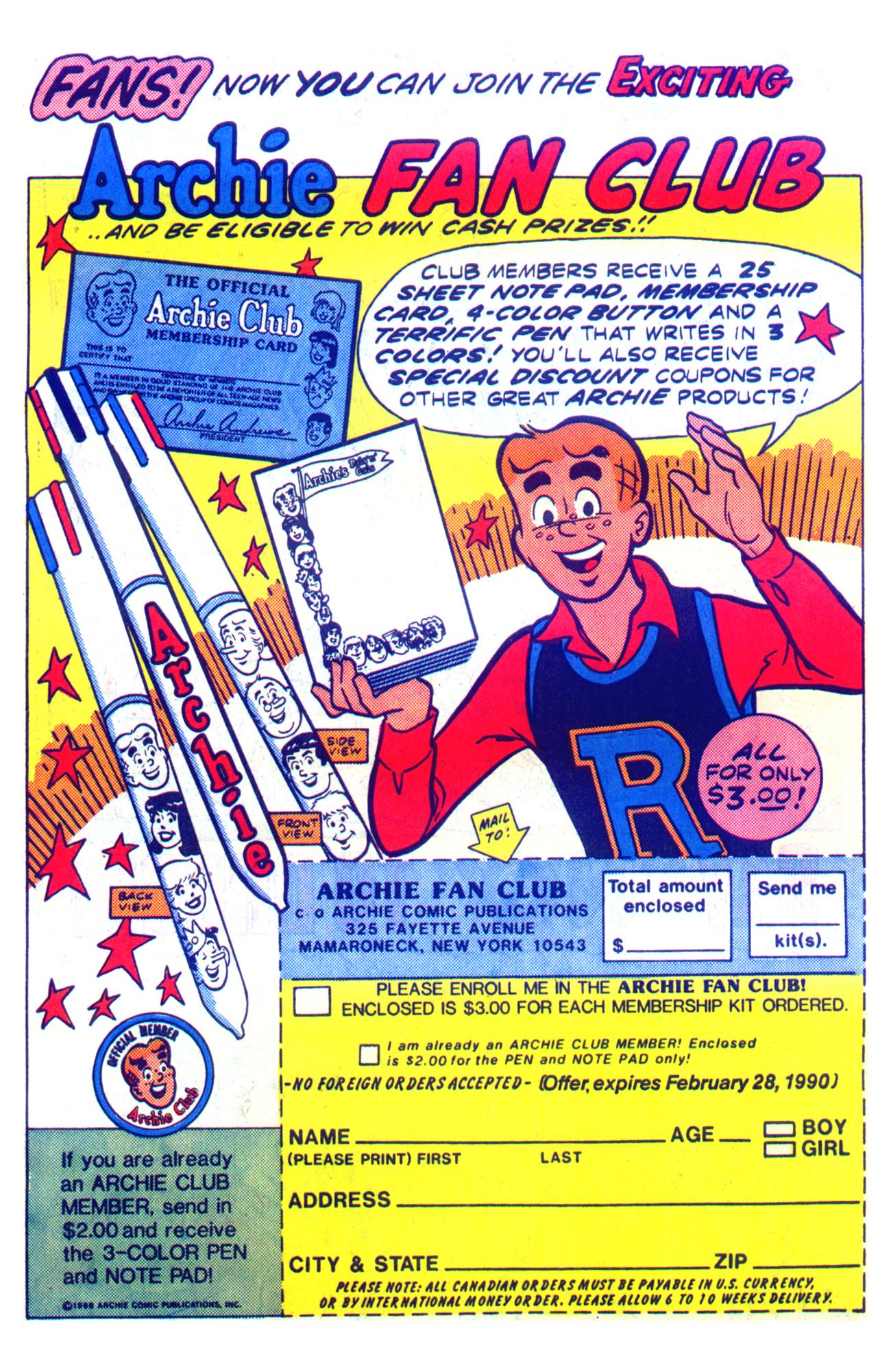 Read online Archie Giant Series Magazine comic -  Issue #603 - 28
