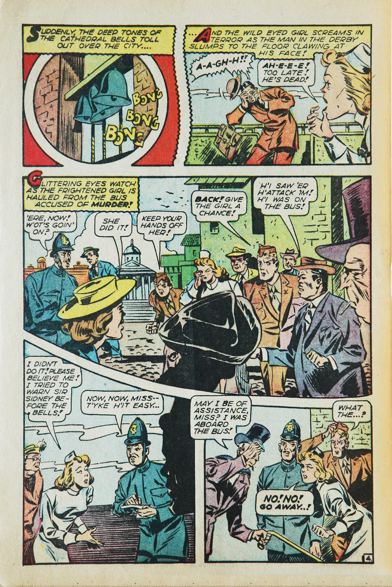 Read online USA Comics comic -  Issue #12 - 6