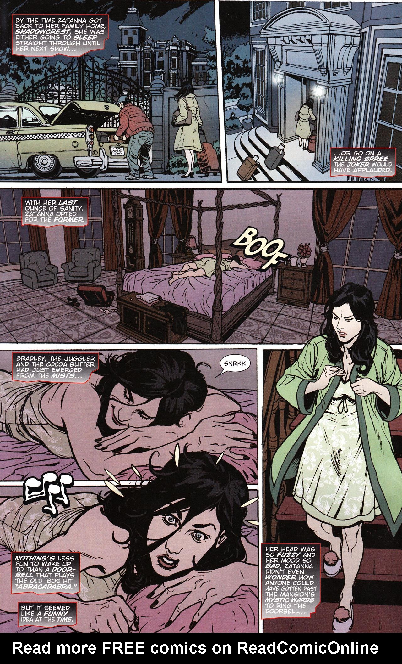 Read online Zatanna (2010) comic -  Issue #16 - 6