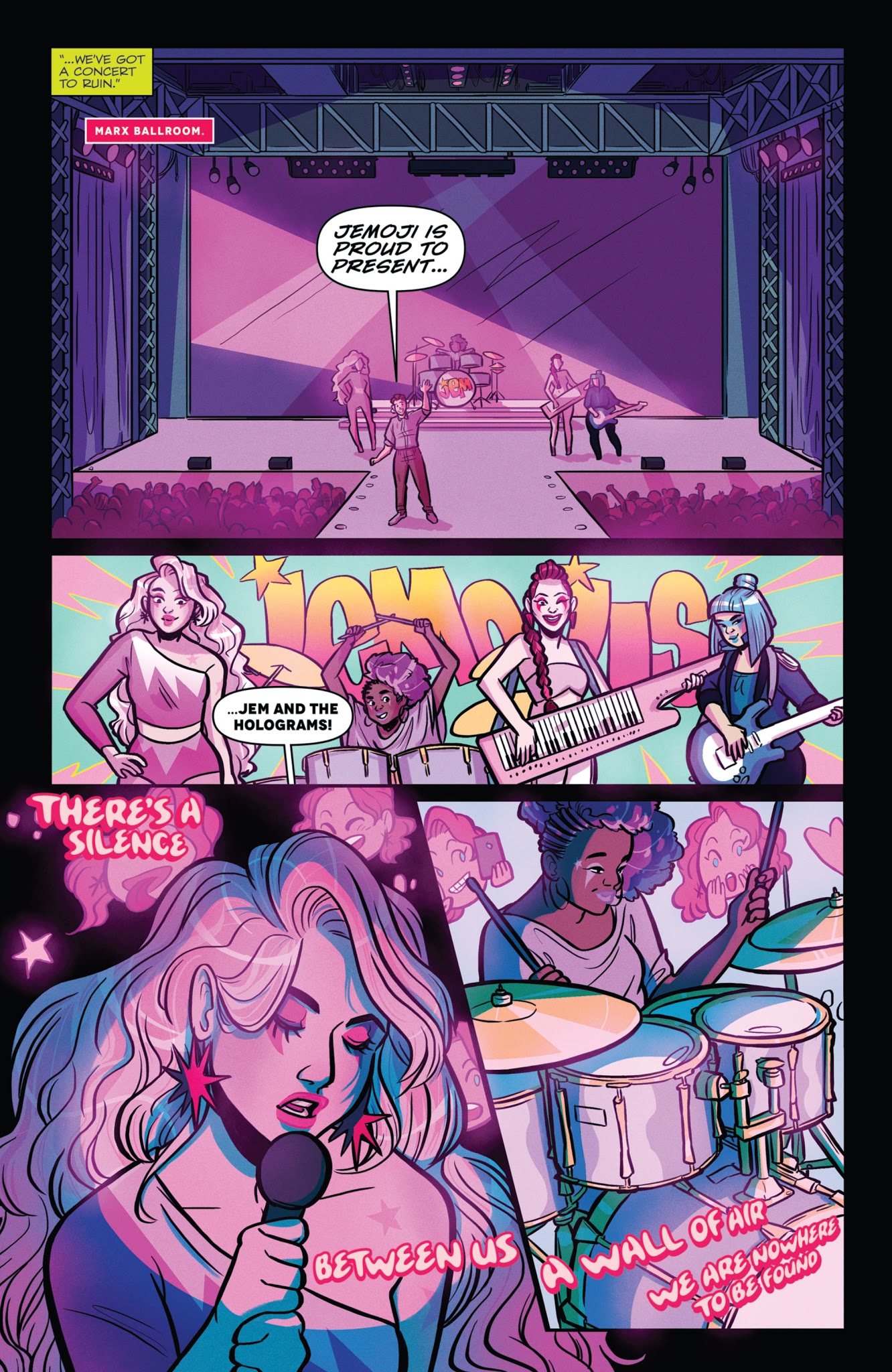 Read online Jem and the Holograms: Dimensions comic -  Issue #4 - 19