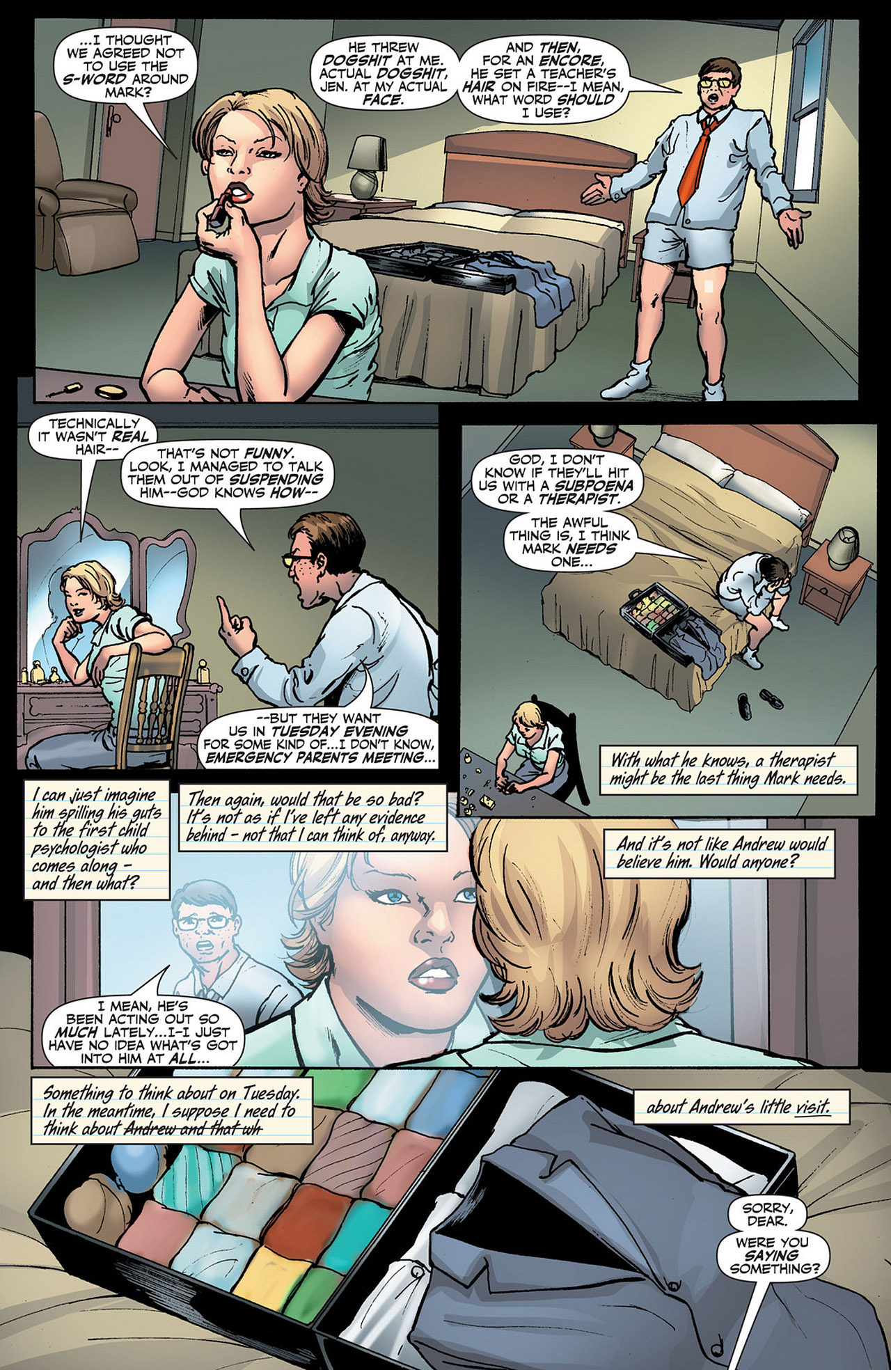 Read online Jennifer Blood comic -  Issue #14 - 8