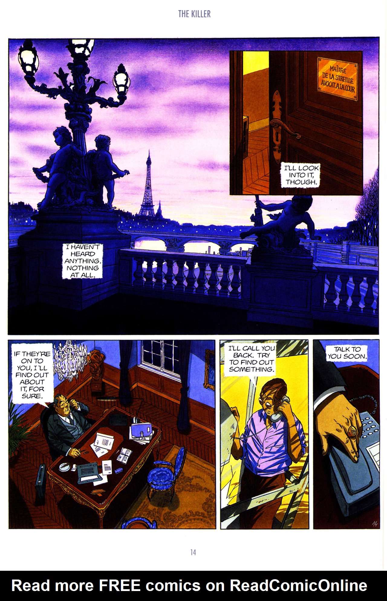 Read online The Killer comic -  Issue #3 - 16
