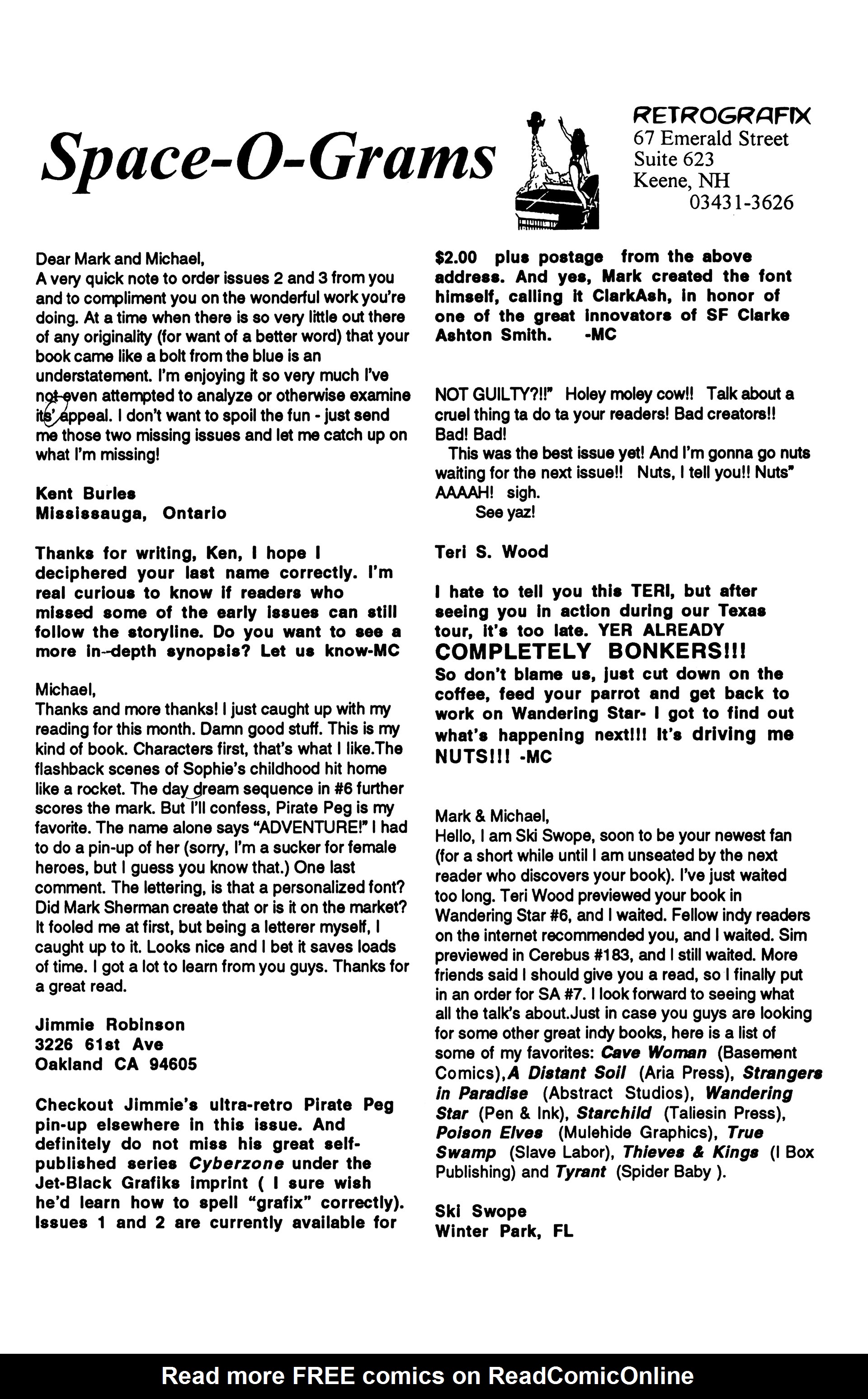 Read online Strange Attractors (1993) comic -  Issue #8 - 26