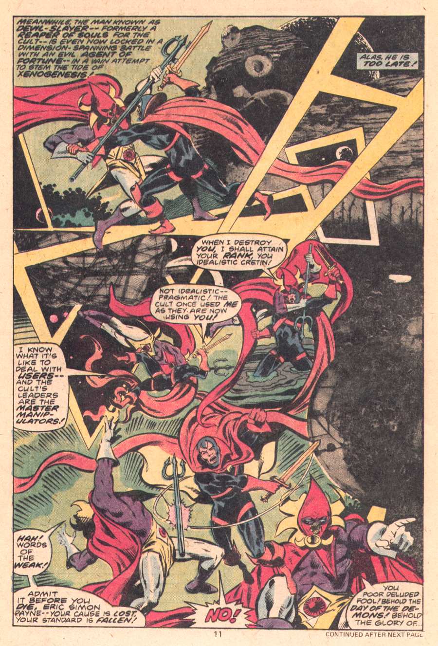 Read online The Defenders (1972) comic -  Issue #60 - 8