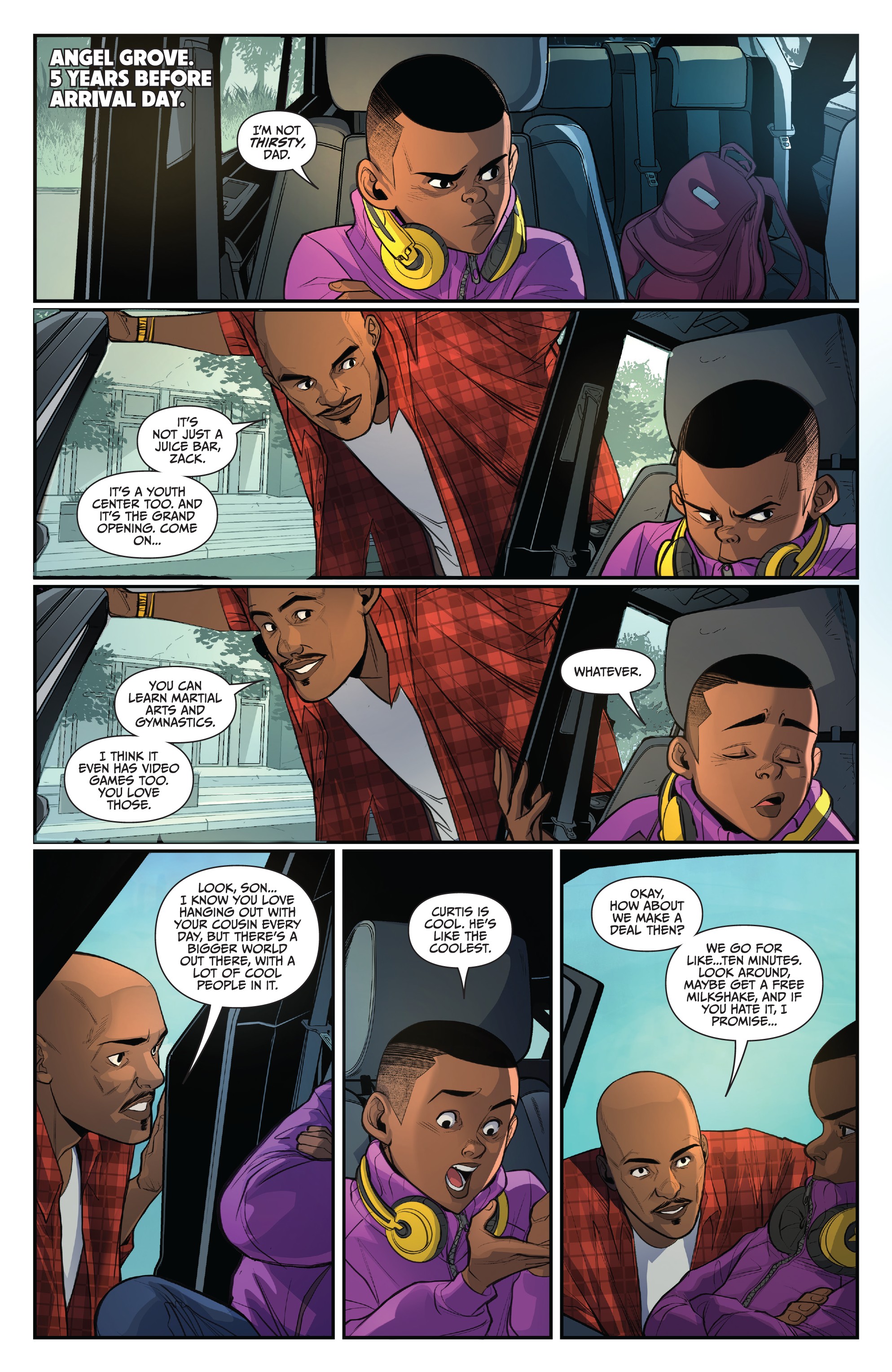 Read online Saban's Go Go Power Rangers comic -  Issue #20 - 3