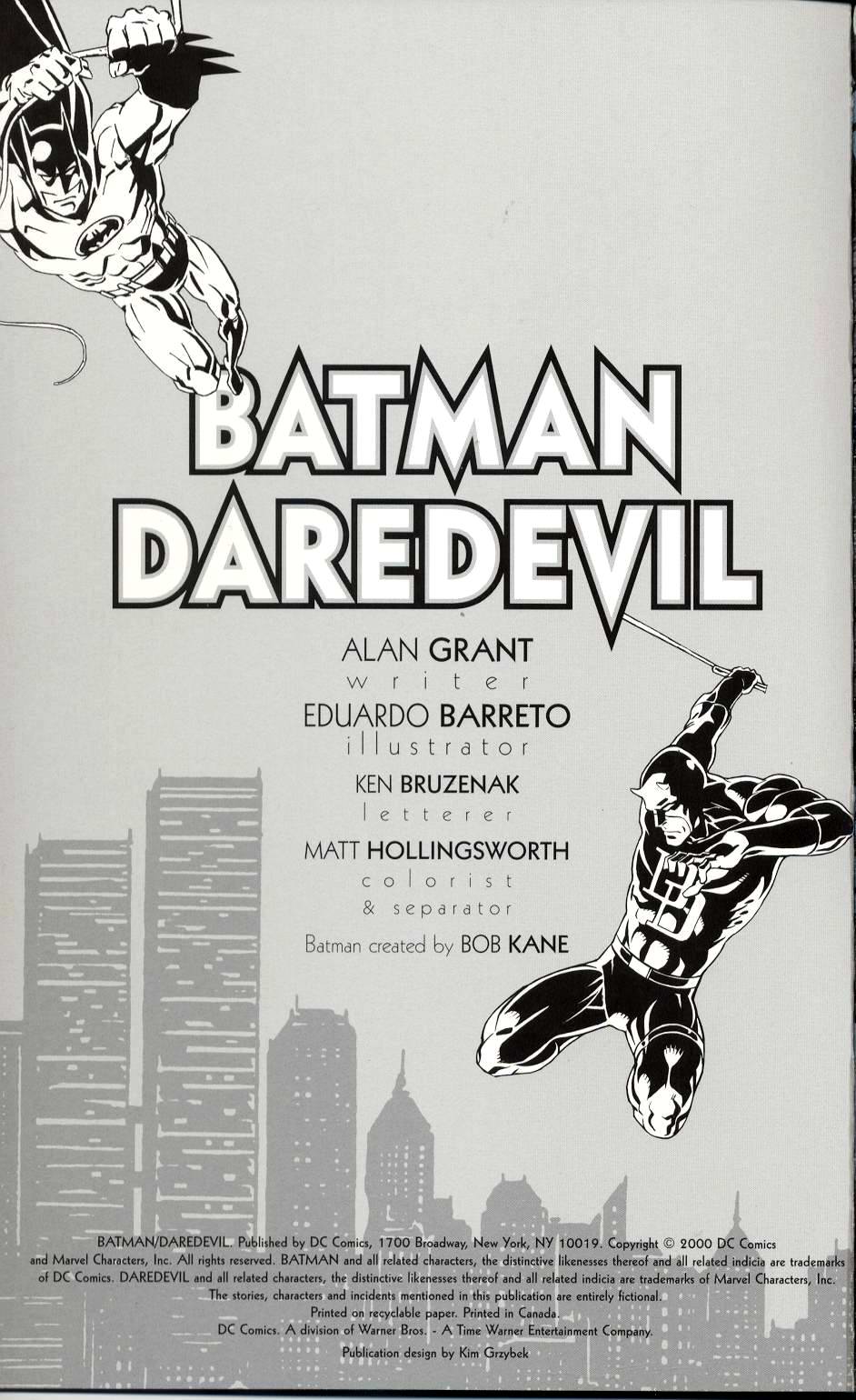 Read online Batman/Daredevil: King of New York comic -  Issue # Full - 2