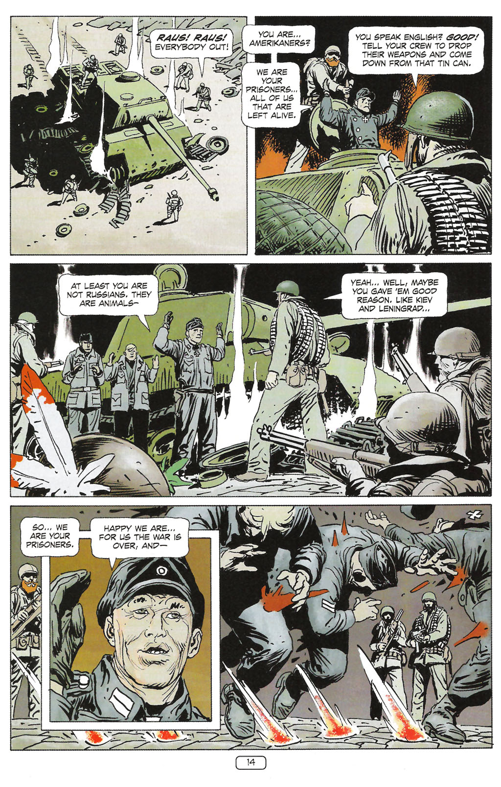 Read online Sgt. Rock: The Prophecy comic -  Issue #1 - 16