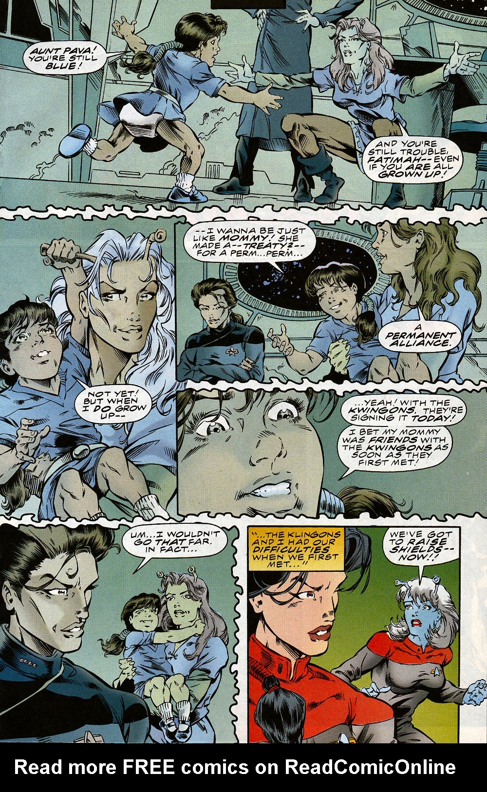 Read online Star Trek: Starfleet Academy (1996) comic -  Issue #4 - 19