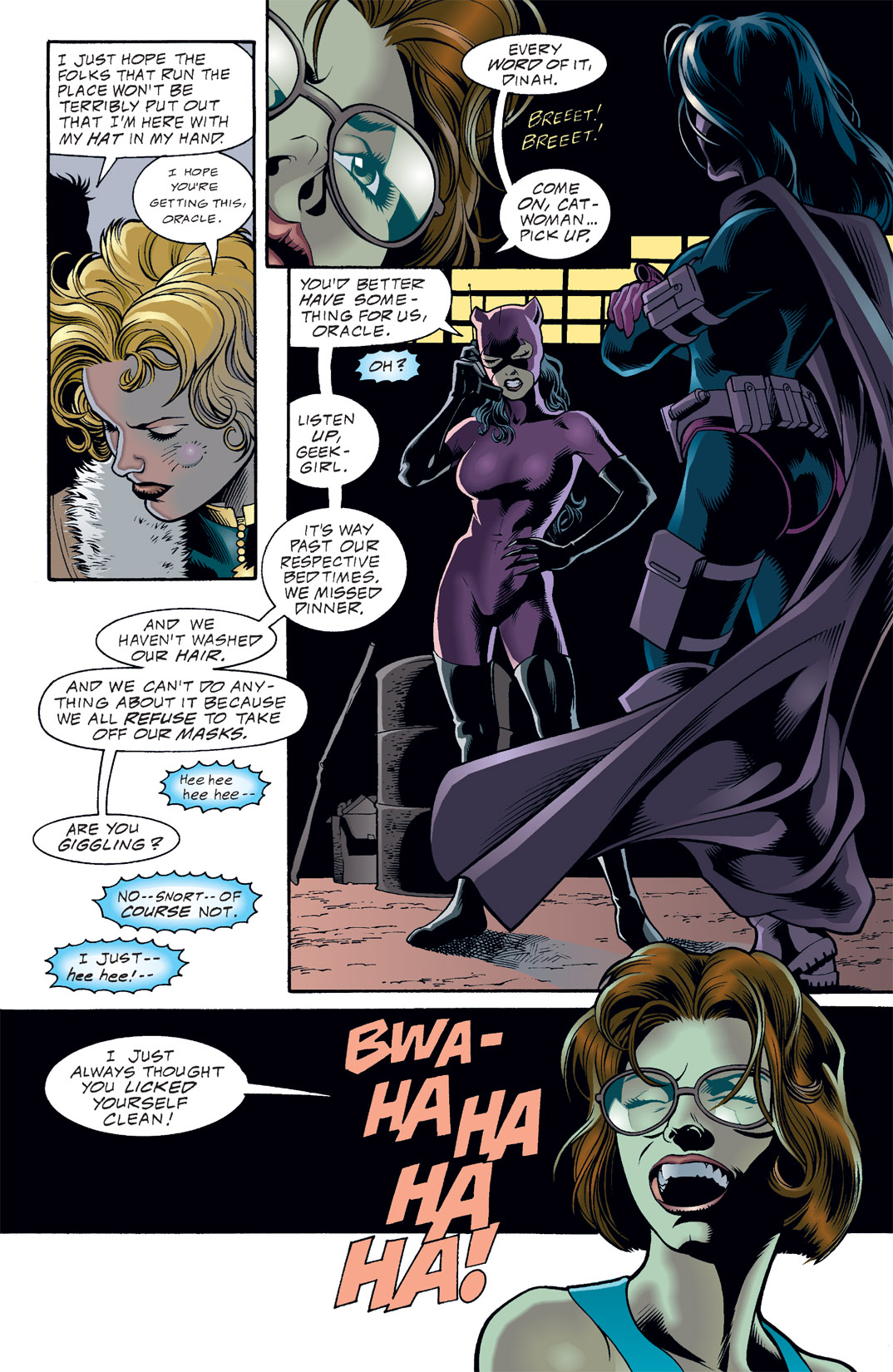 Read online Birds of Prey: Manhunt comic -  Issue #3 - 17