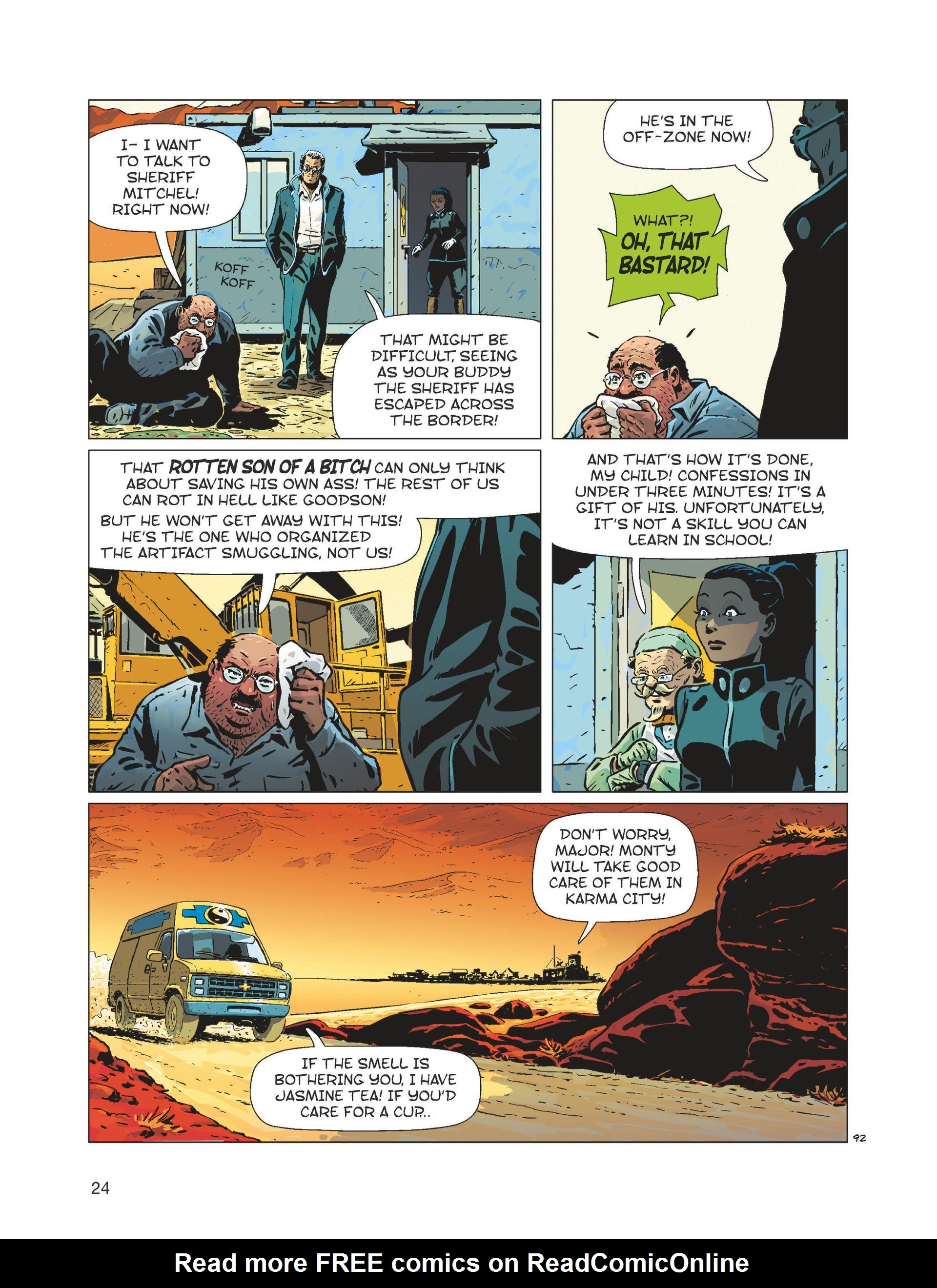 Read online Karma City comic -  Issue #4 - 25