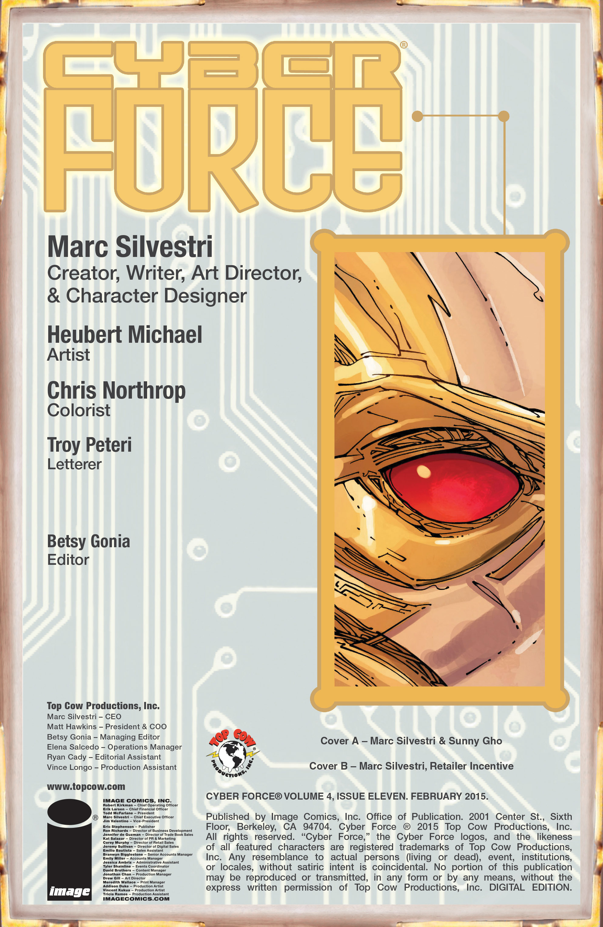 Read online Cyberforce (2012) comic -  Issue #11 - 2
