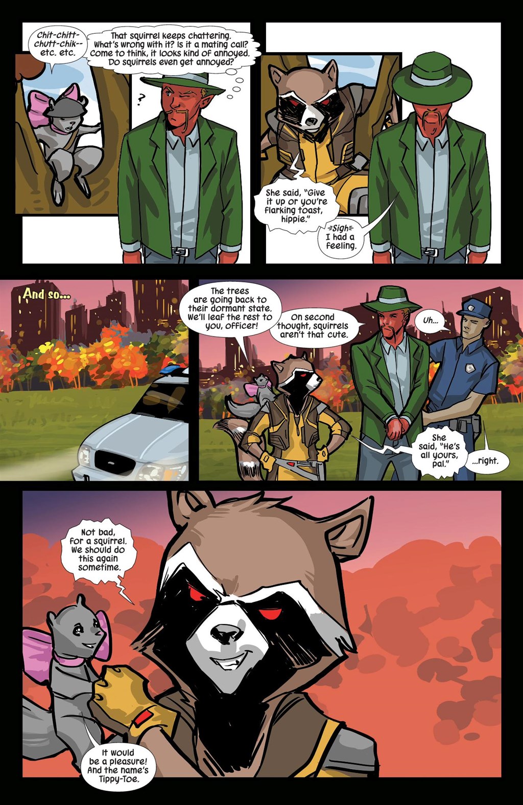 Read online Marvel-Verse: Rocket & Groot comic -  Issue # TPB - 113