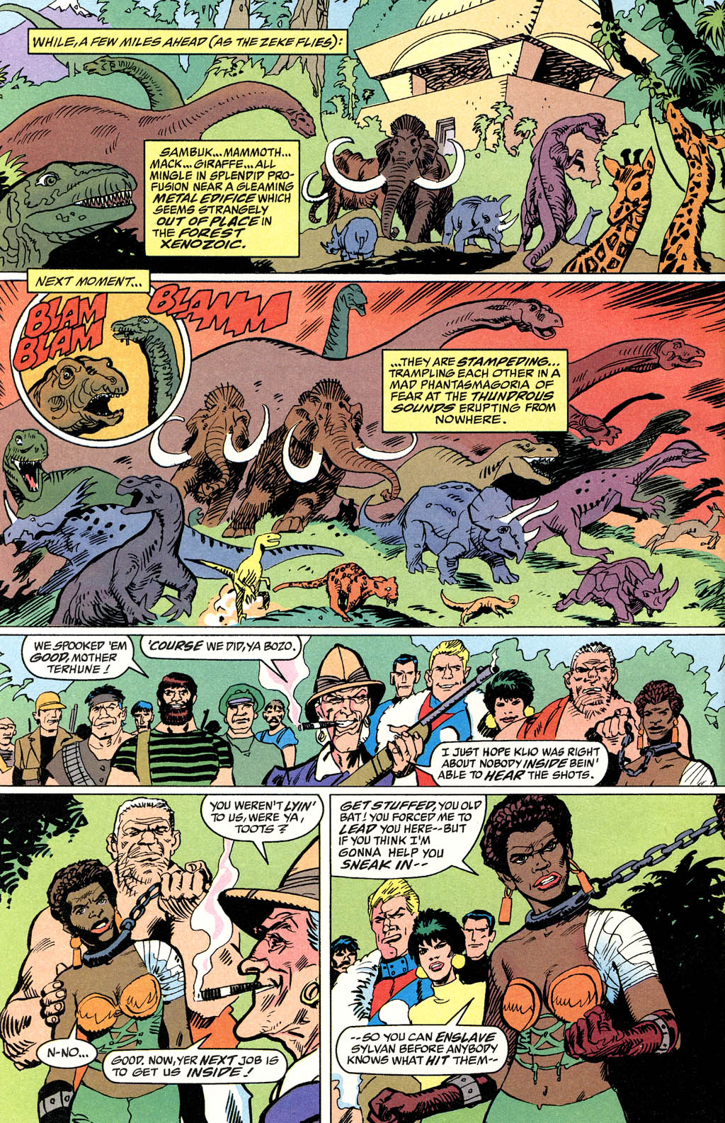 Read online Cadillacs and Dinosaurs comic -  Issue #9 - 6