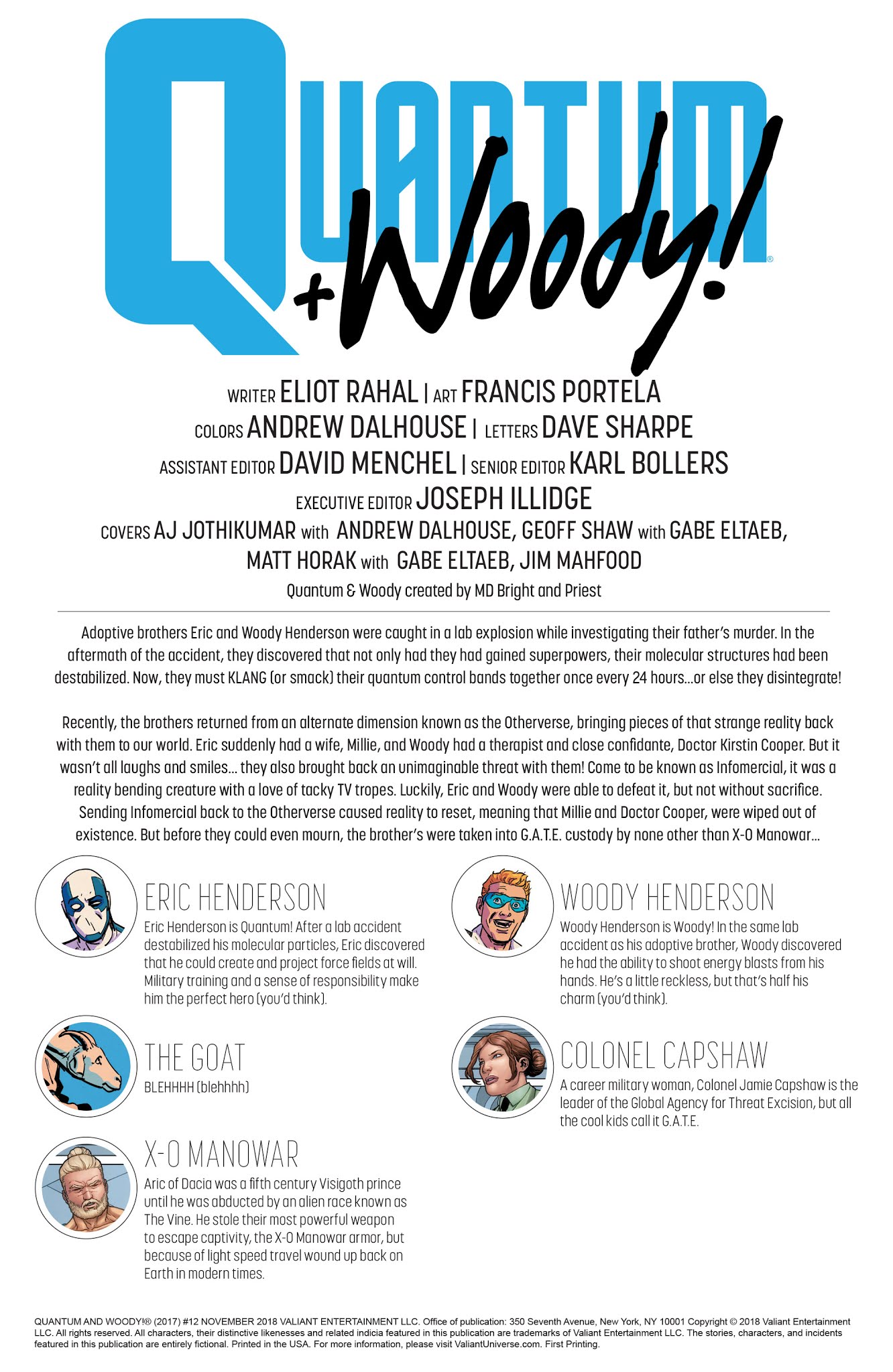 Read online Quantum and Woody! (2017) comic -  Issue #12 - 2