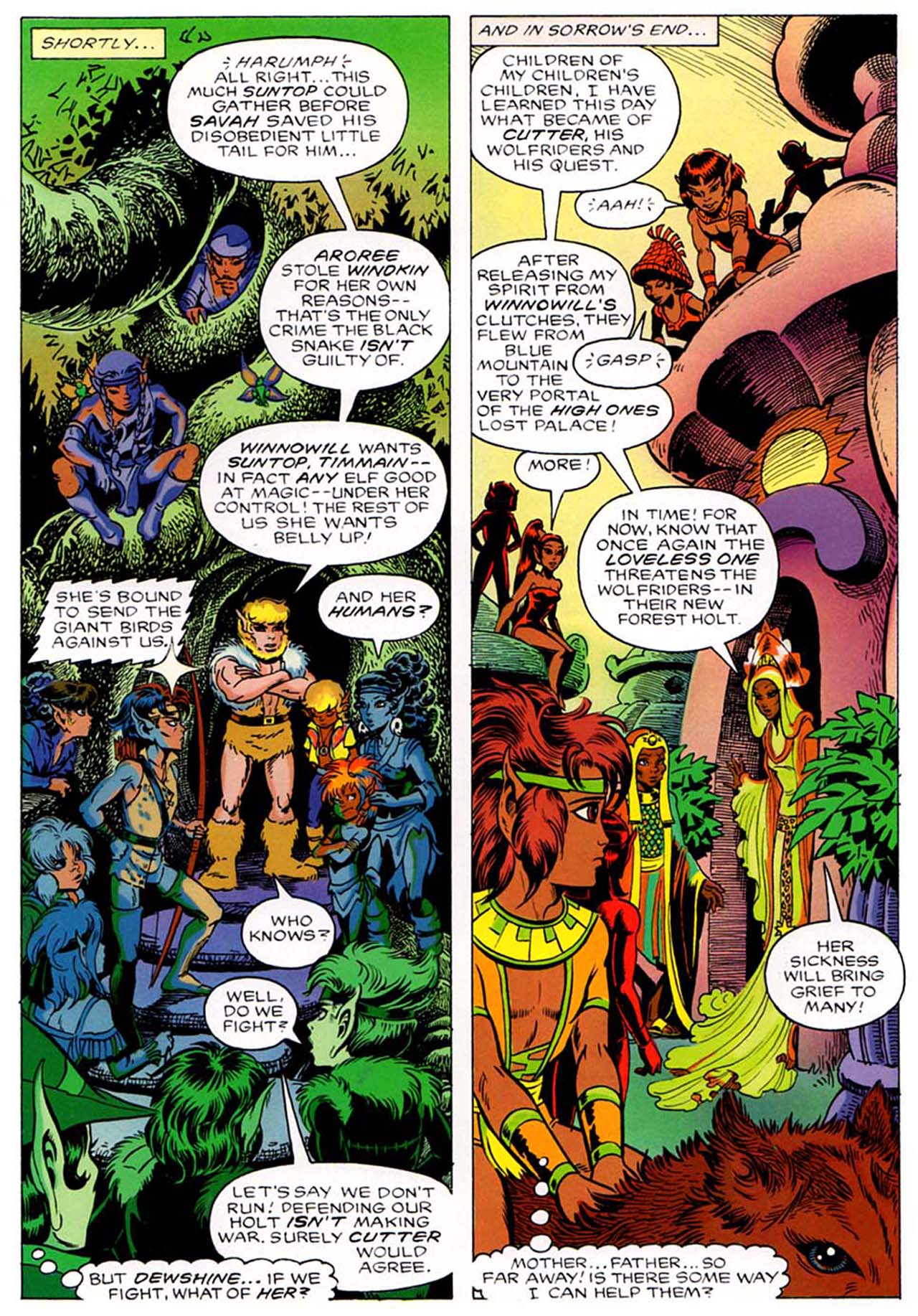 Read online ElfQuest: Siege at Blue Mountain comic -  Issue #3 - 16