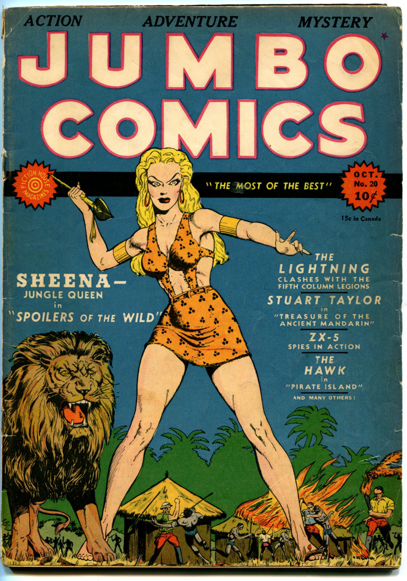 Read online Jumbo Comics comic -  Issue #20 - 1
