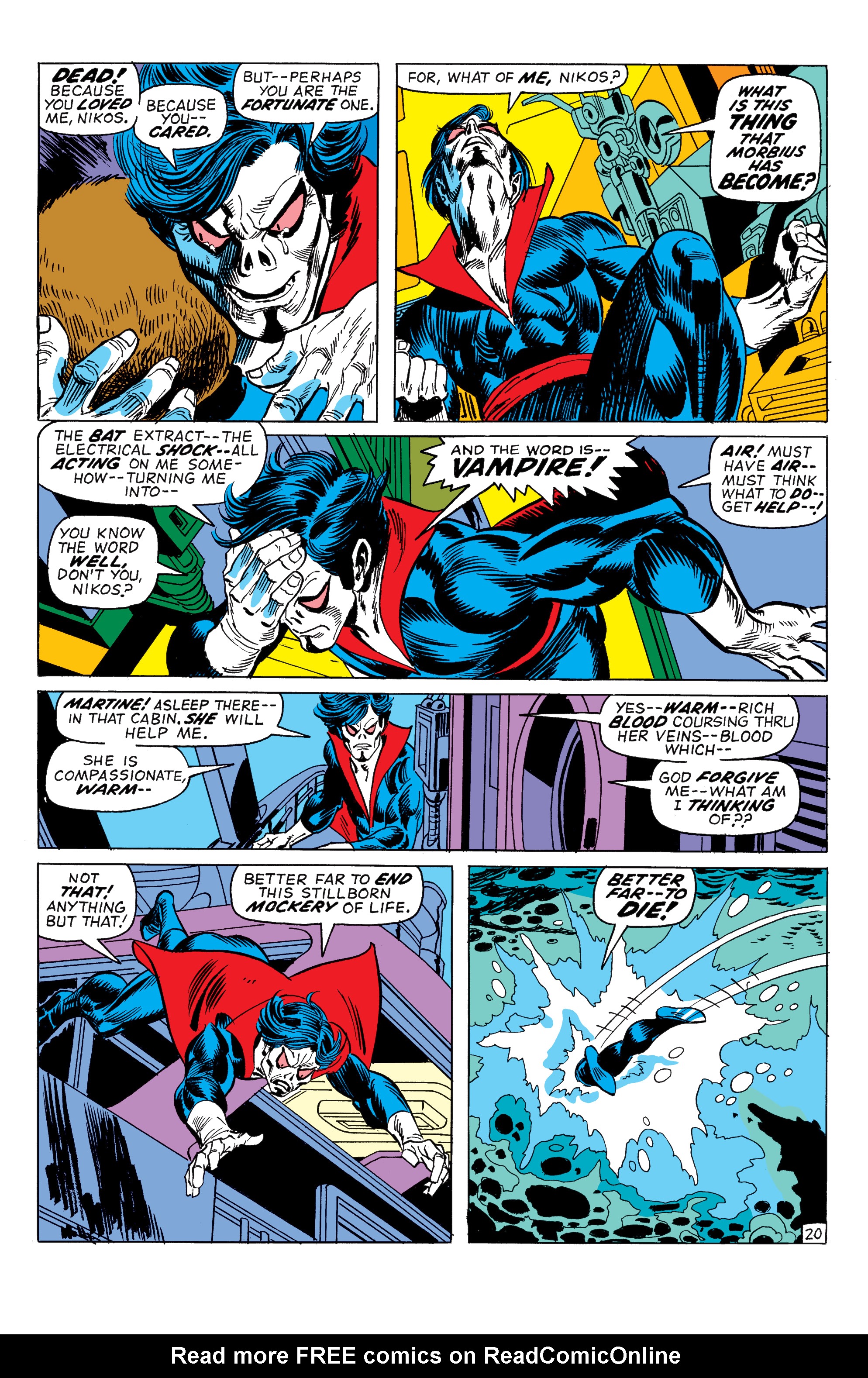 Read online Marvel-Verse: Thanos comic -  Issue #Marvel-Verse (2019) Morbius - 45