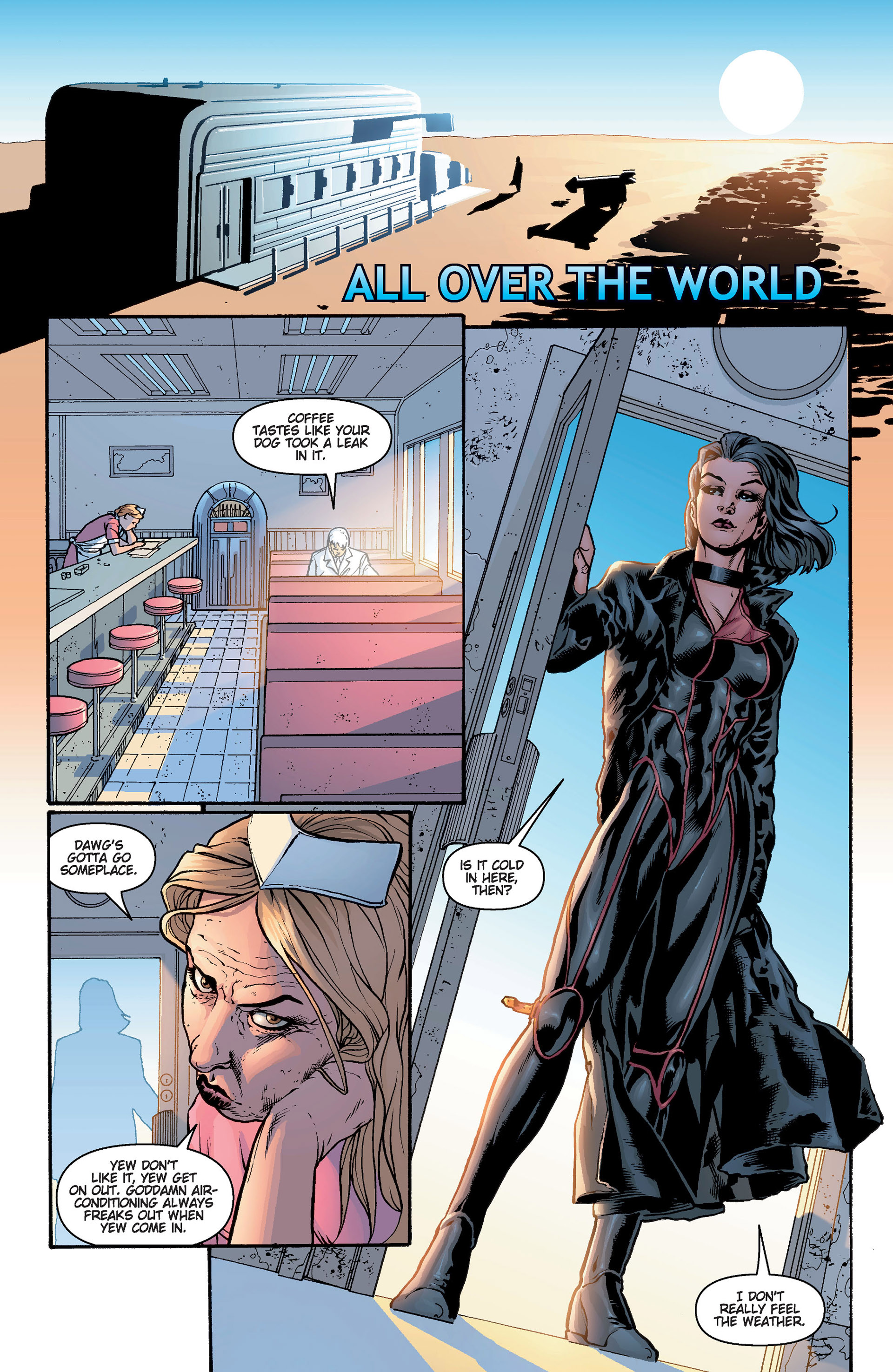 Read online Planetary comic -  Issue #1 - 2