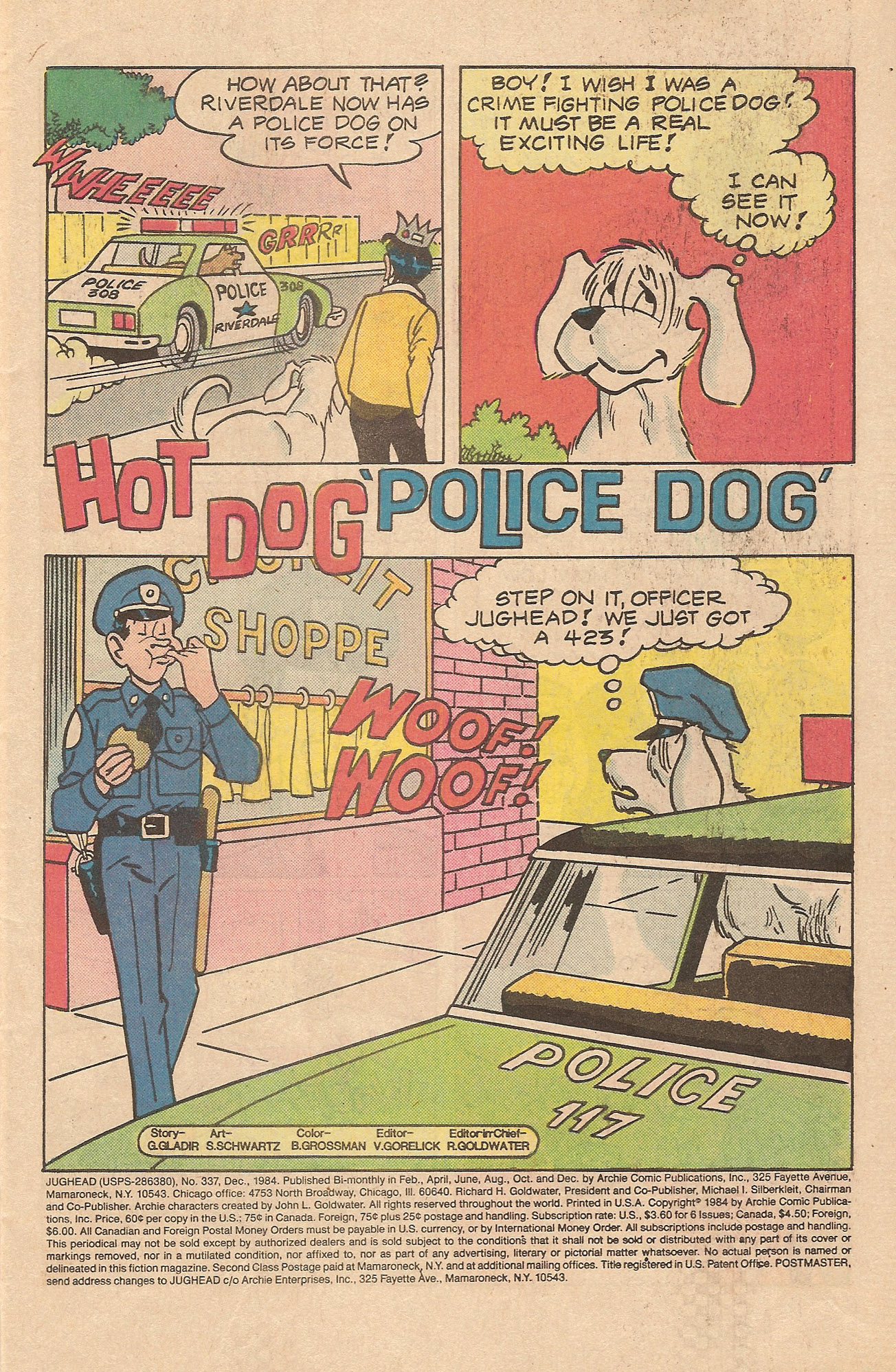 Read online Jughead (1965) comic -  Issue #337 - 3