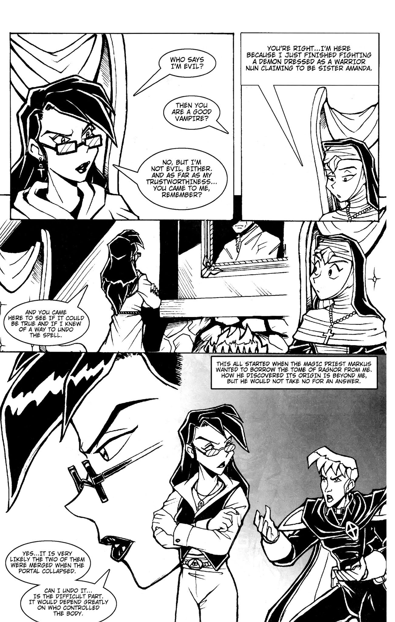 Read online Warrior Nun Brigantia comic -  Issue #3 - 23