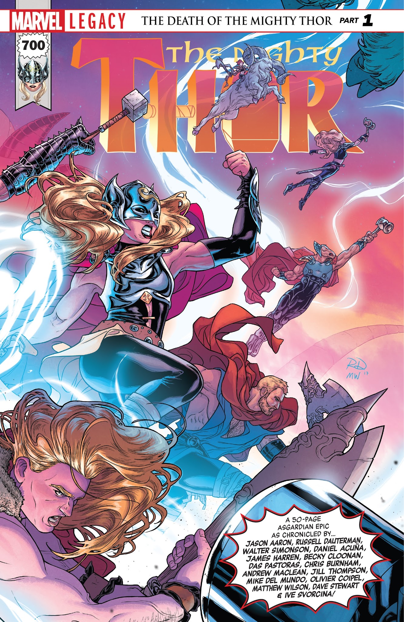 Read online Mighty Thor (2016) comic -  Issue #700 - 1