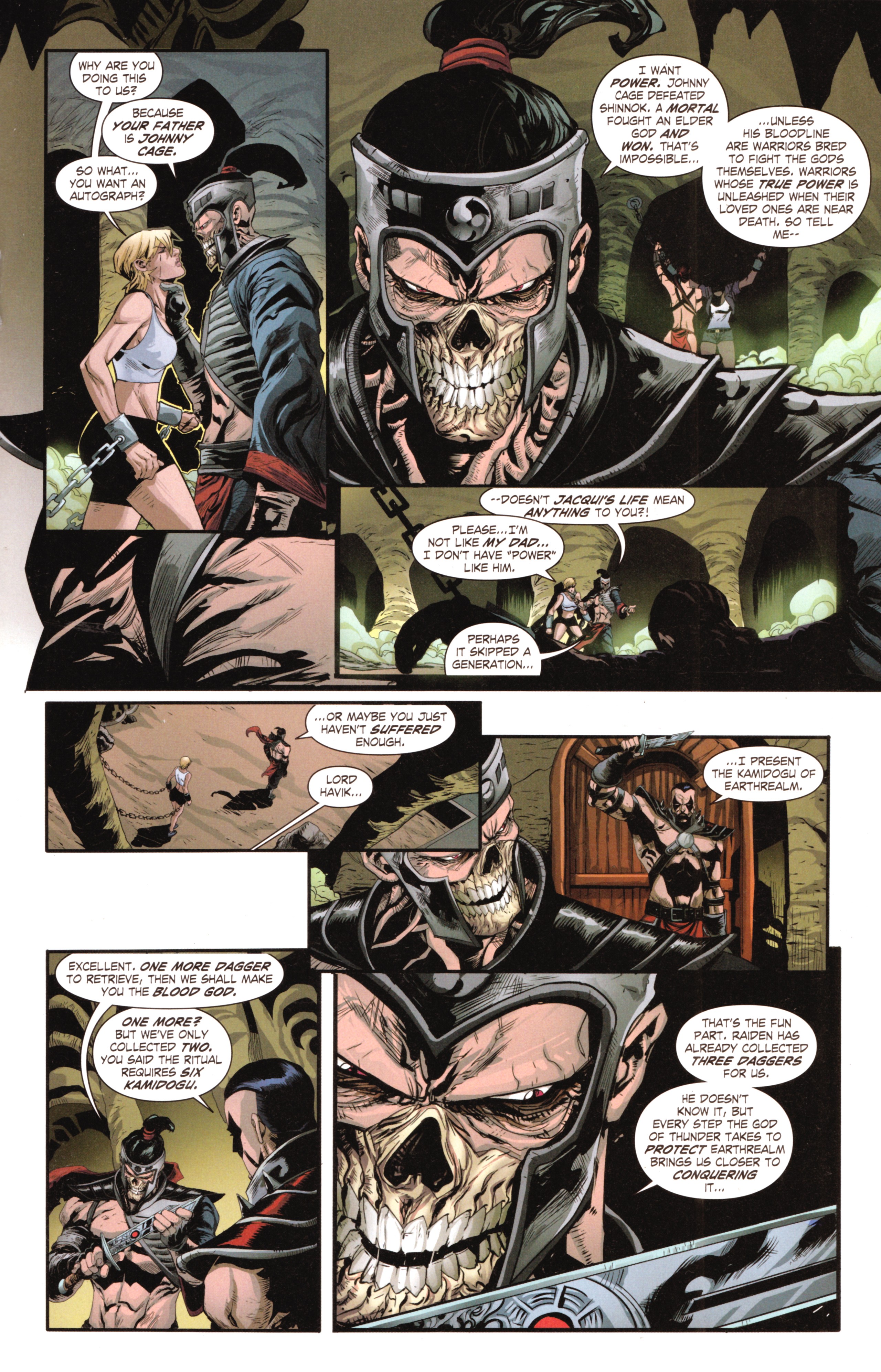 Read online Mortal Kombat X [II] comic -  Issue #7 - 21
