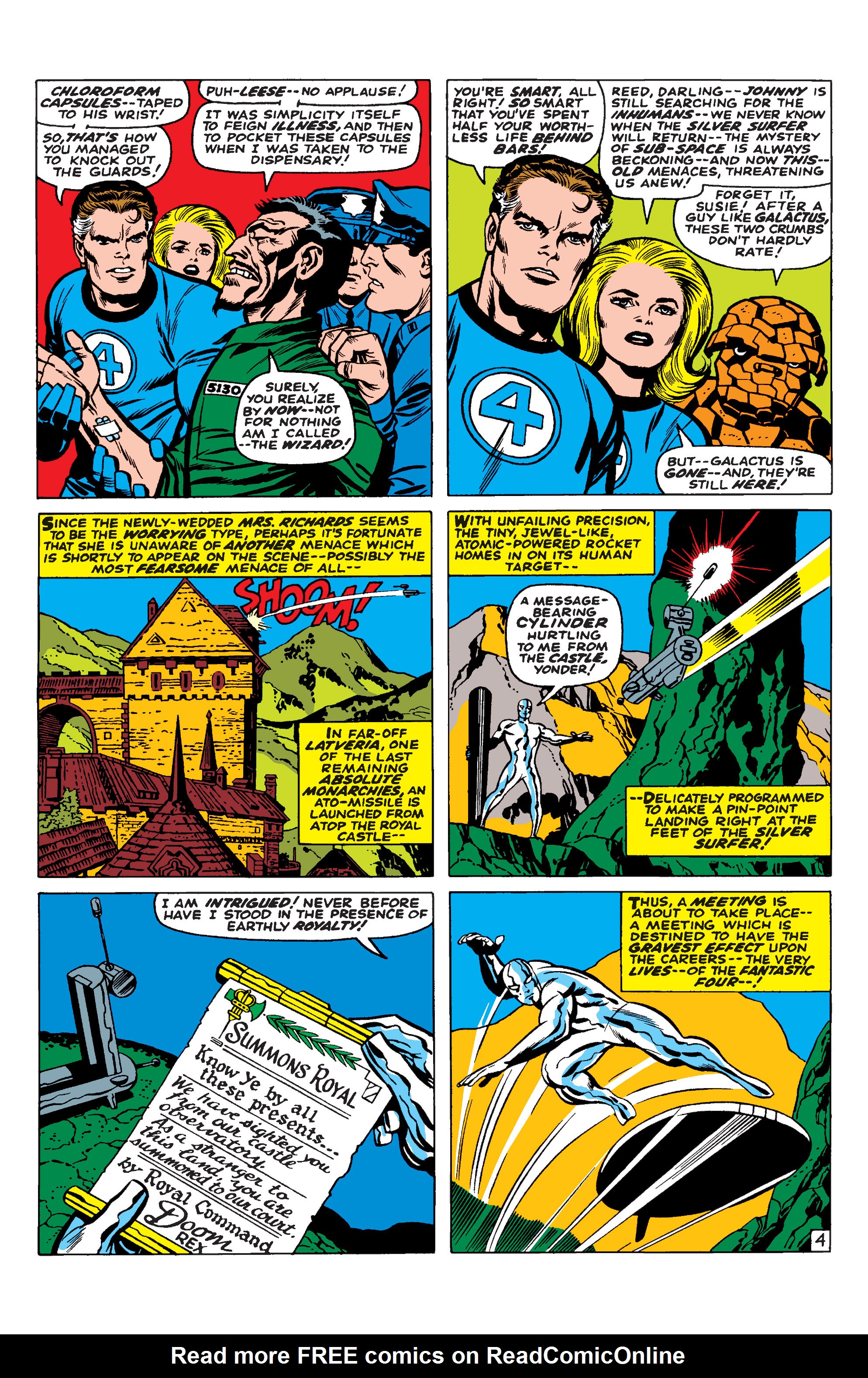 Read online Marvel Masterworks: The Fantastic Four comic -  Issue # TPB 6 (Part 2) - 56