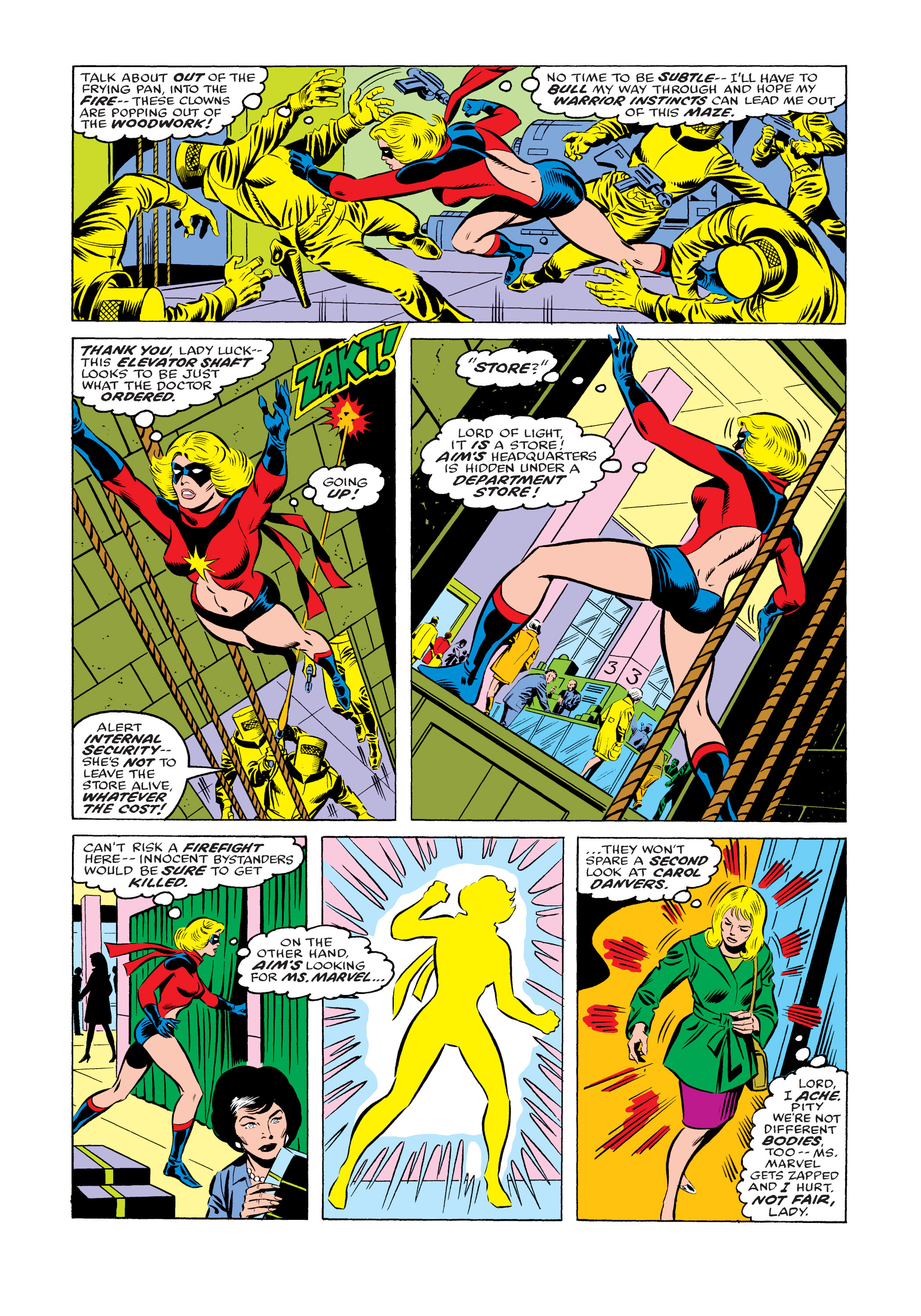 Read online Ms. Marvel (1977) comic -  Issue #7 - 17