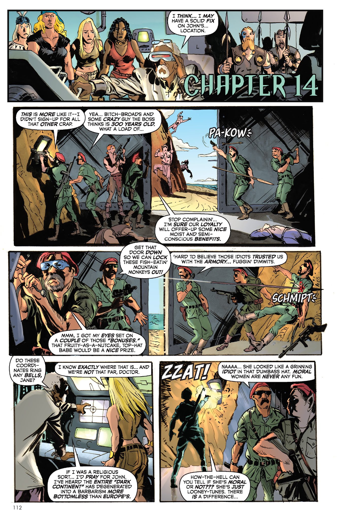 Read online The Once and Future Tarzan comic -  Issue # TPB - 113
