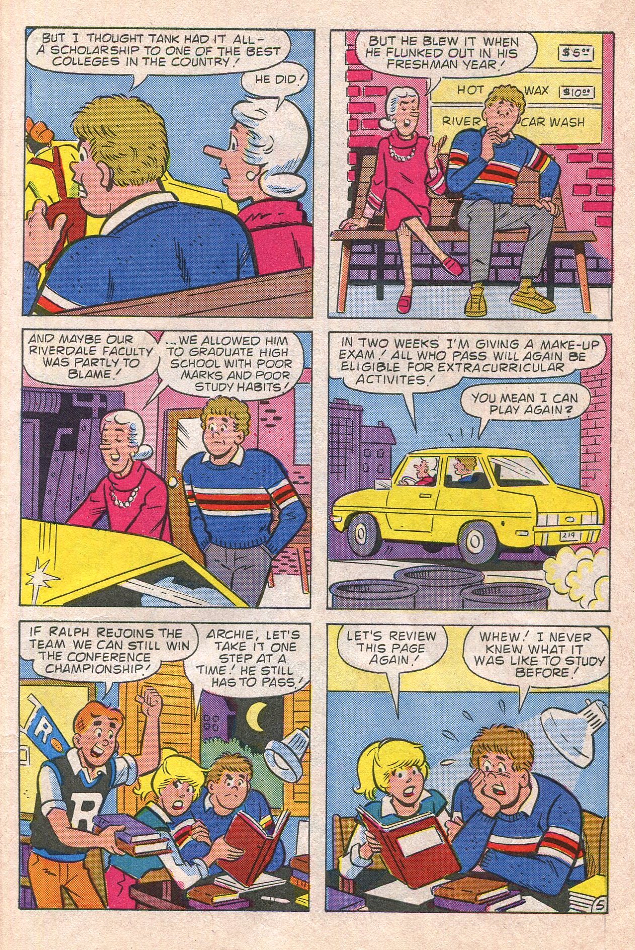 Read online Archie at Riverdale High (1972) comic -  Issue #112 - 7