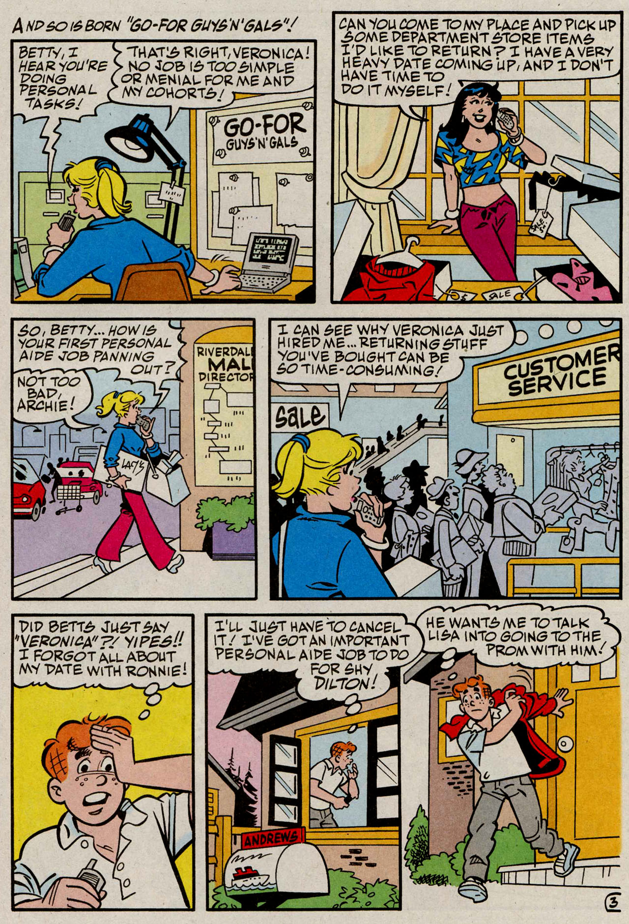 Read online Archie (1960) comic -  Issue #585 - 4