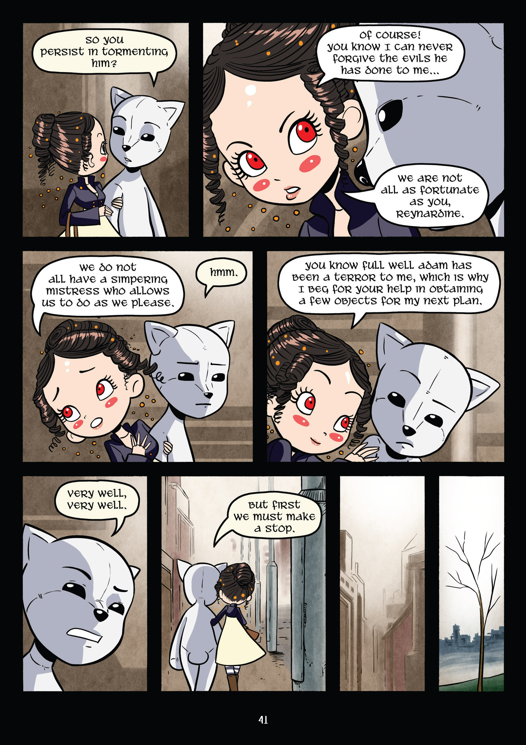 Read online Gunnerkrigg Court comic -  Issue # TPB 5 (Part 1) - 41