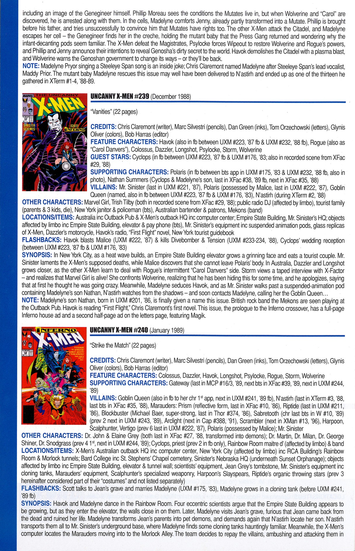 Read online Official Index to the Marvel Universe comic -  Issue #6 - 50