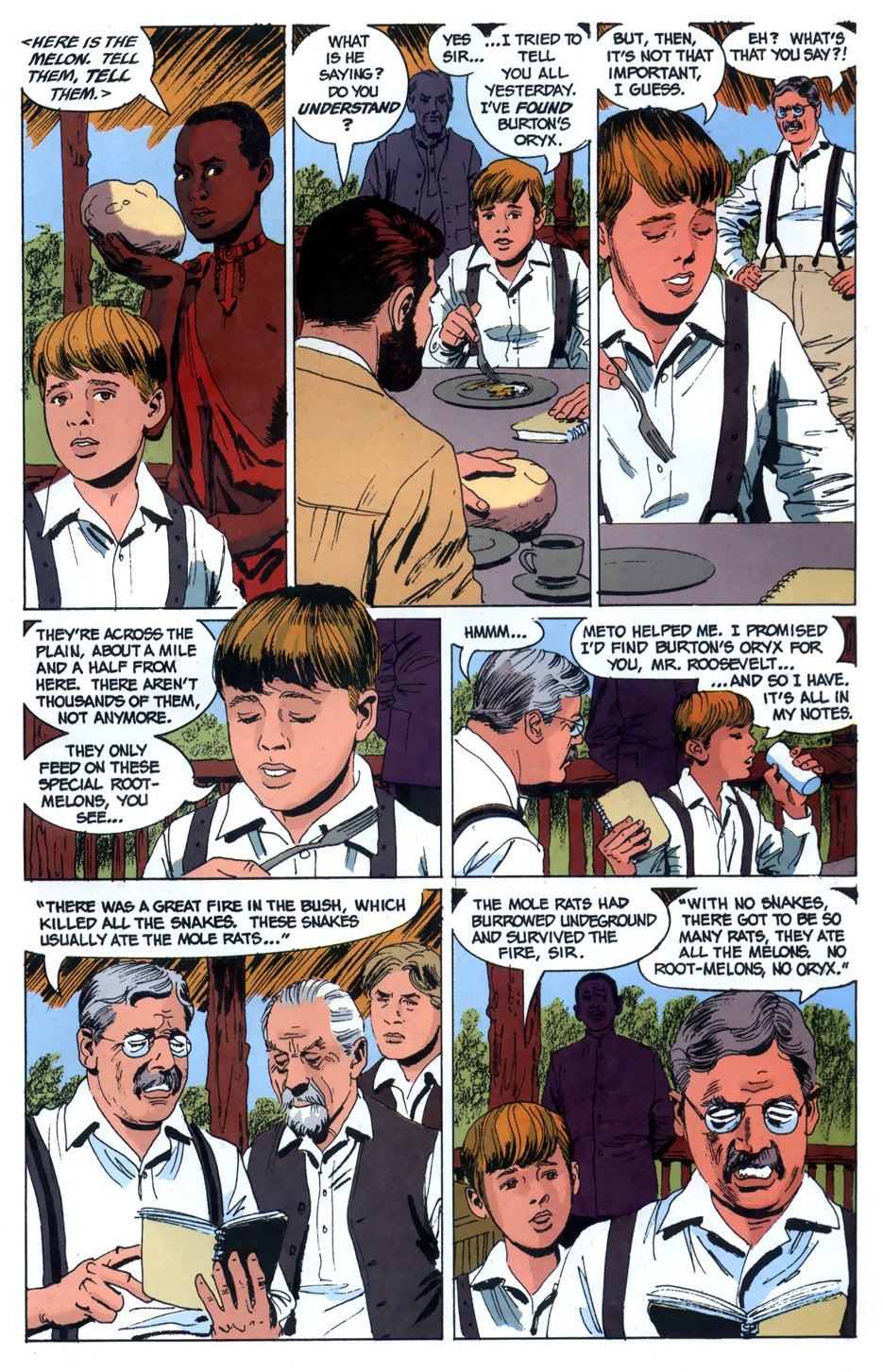 Read online Young Indiana Jones Chronicles comic -  Issue #4 - 17