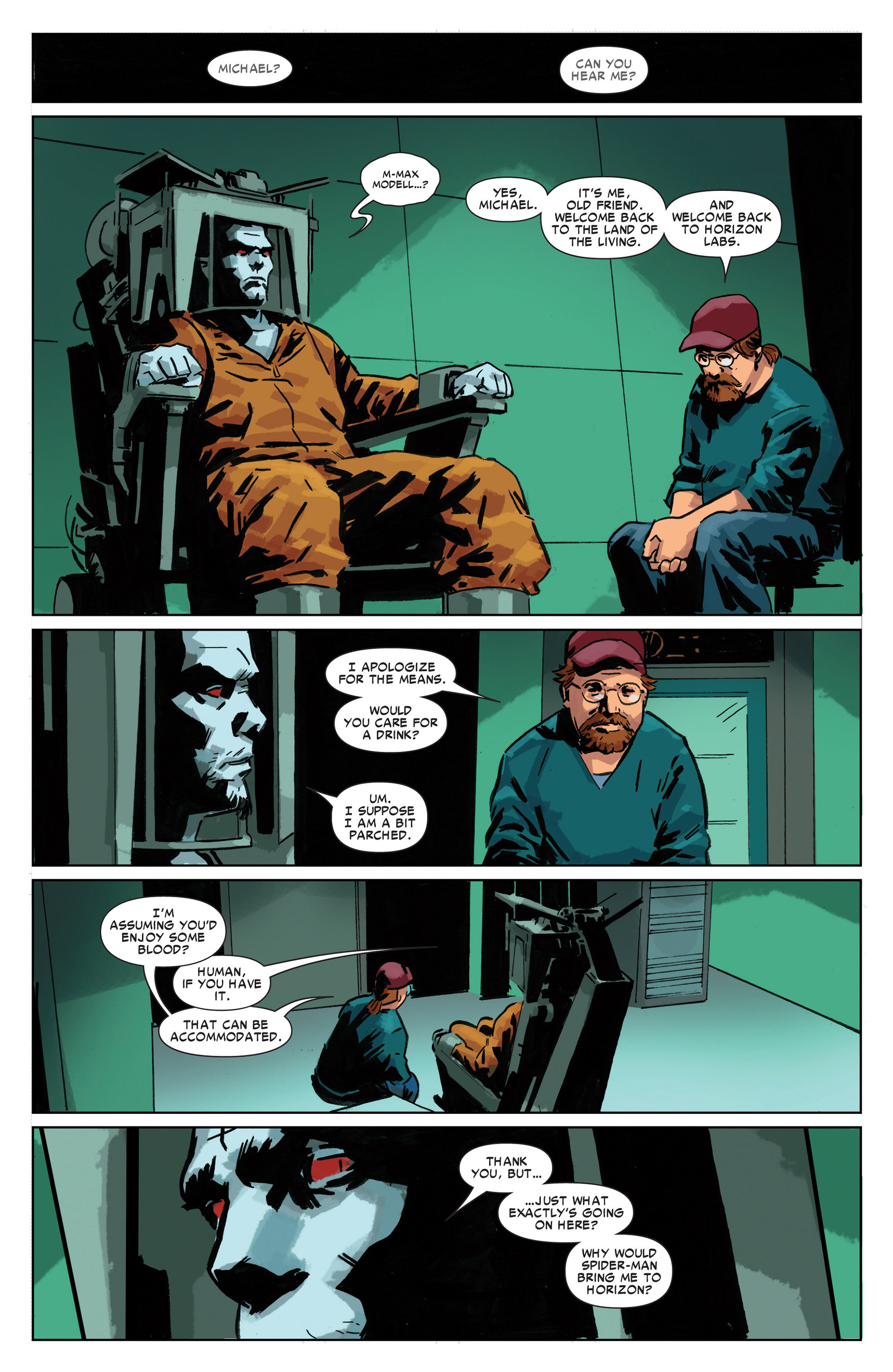 Read online Morbius: The Living Vampire comic -  Issue #6 - 9