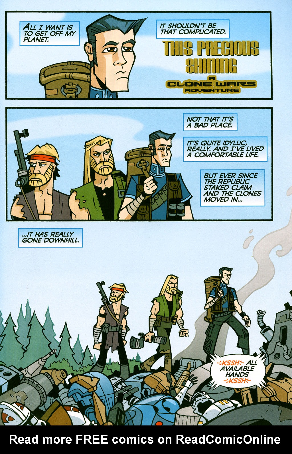Read online Star Wars: Clone Wars Adventures comic -  Issue # TPB 7 - 57