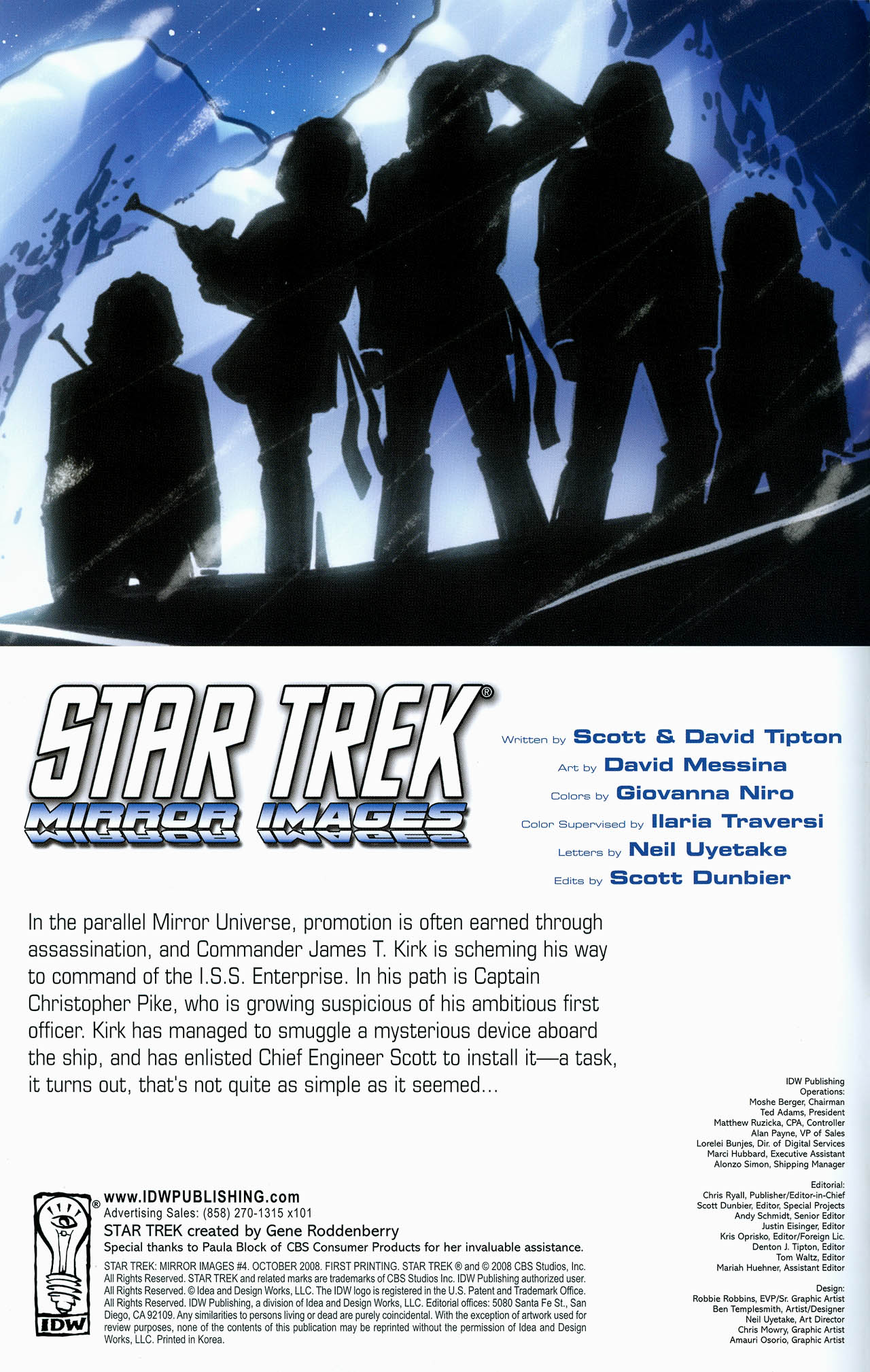 Read online Star Trek: Mirror Images comic -  Issue #4 - 2