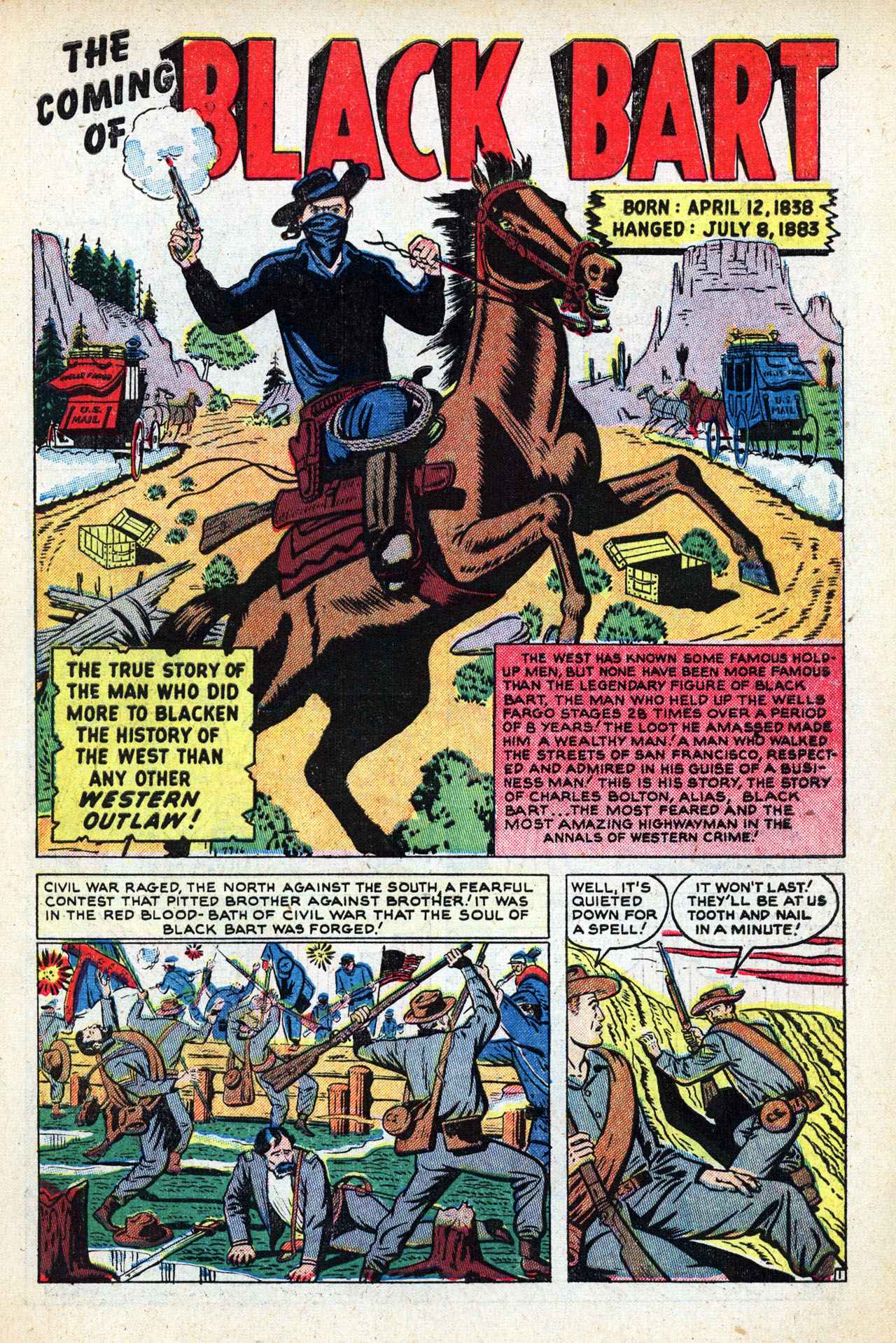 Read online Western Outlaws and Sheriffs comic -  Issue #66 - 3