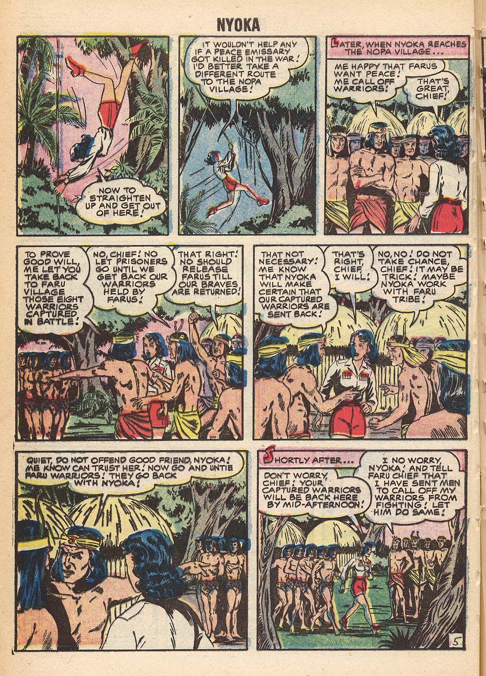Read online Nyoka the Jungle Girl (1955) comic -  Issue #16 - 8