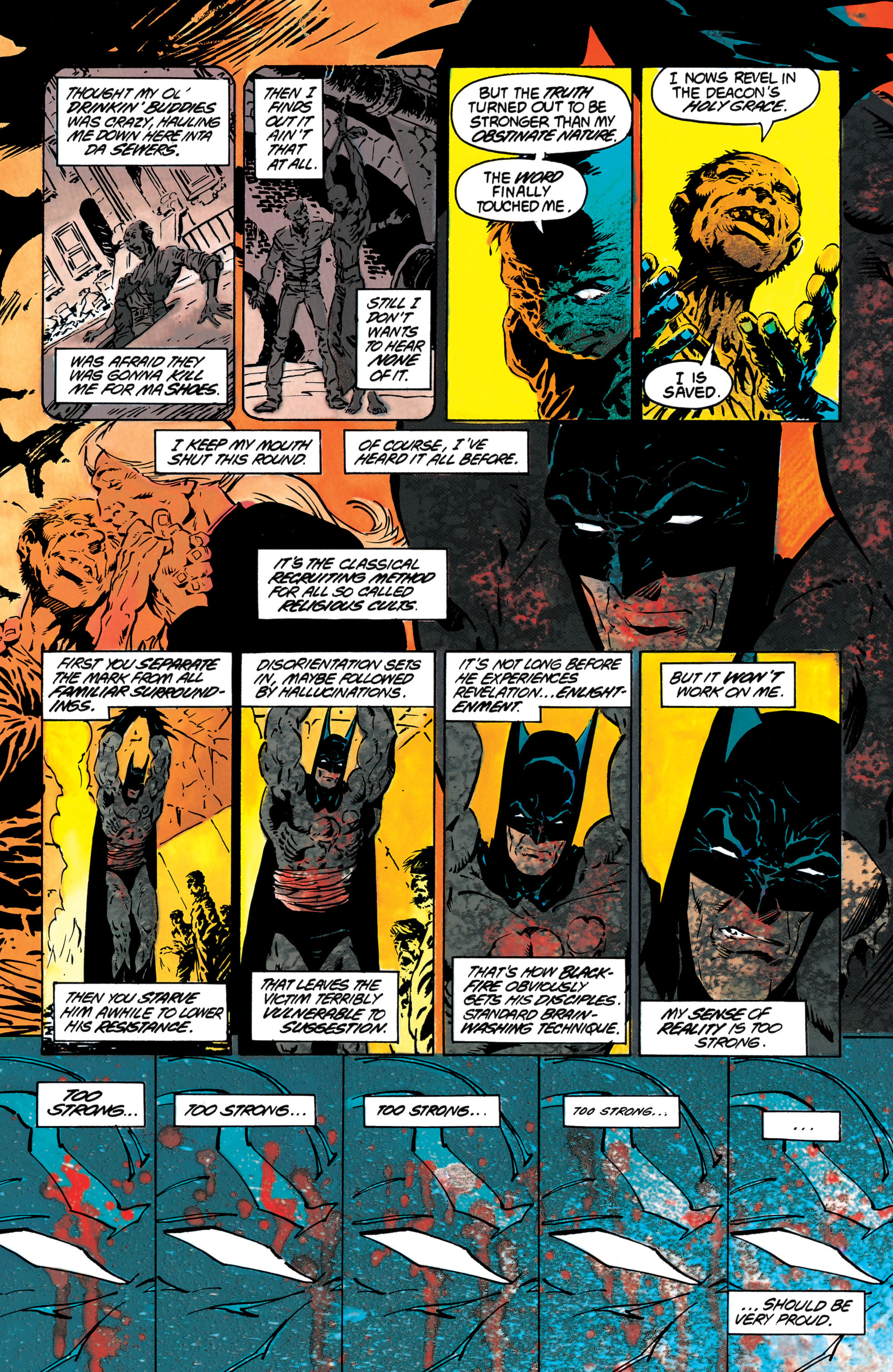 Read online Batman: The Cult comic -  Issue #1 - 18