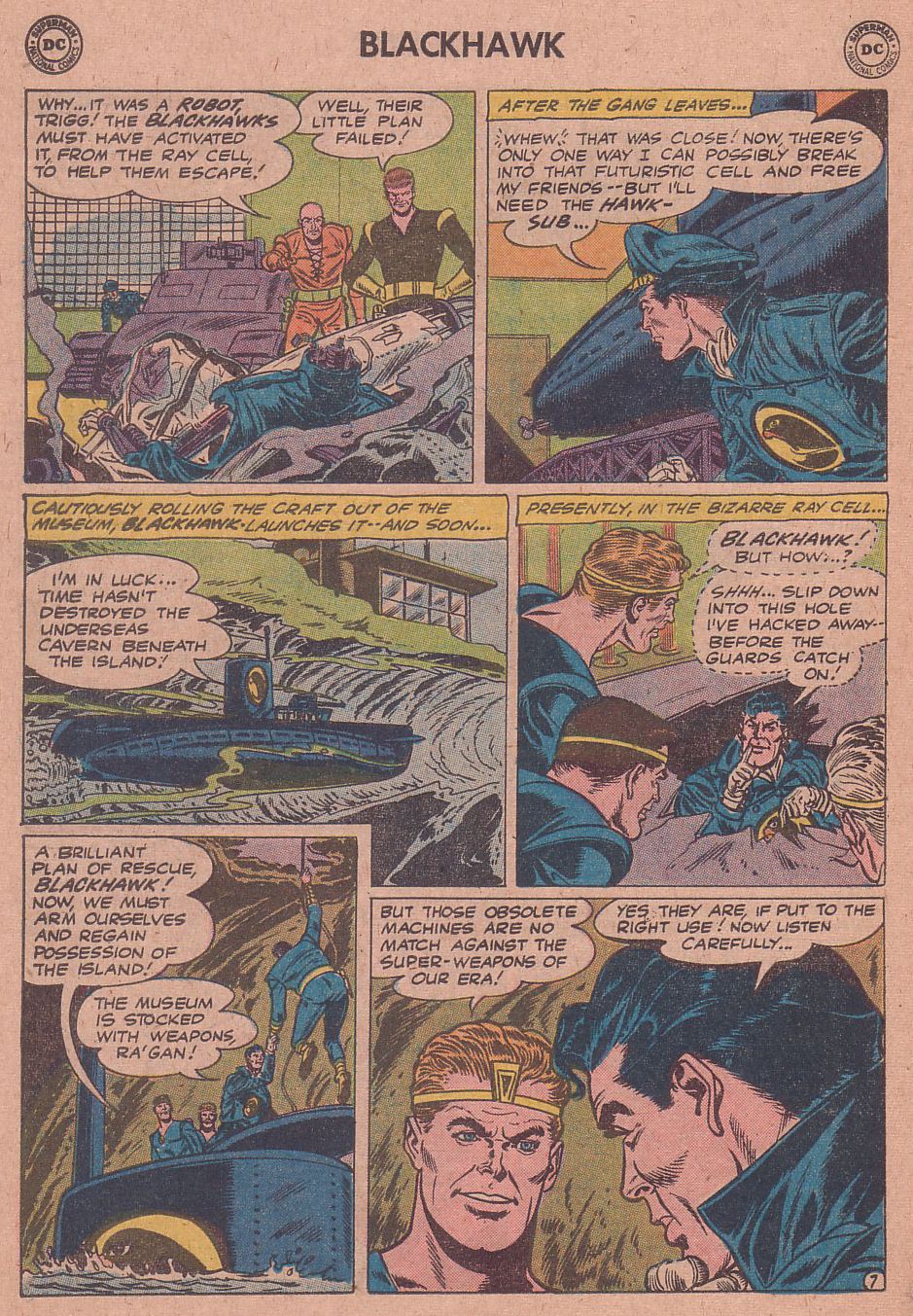 Read online Blackhawk (1957) comic -  Issue #147 - 30