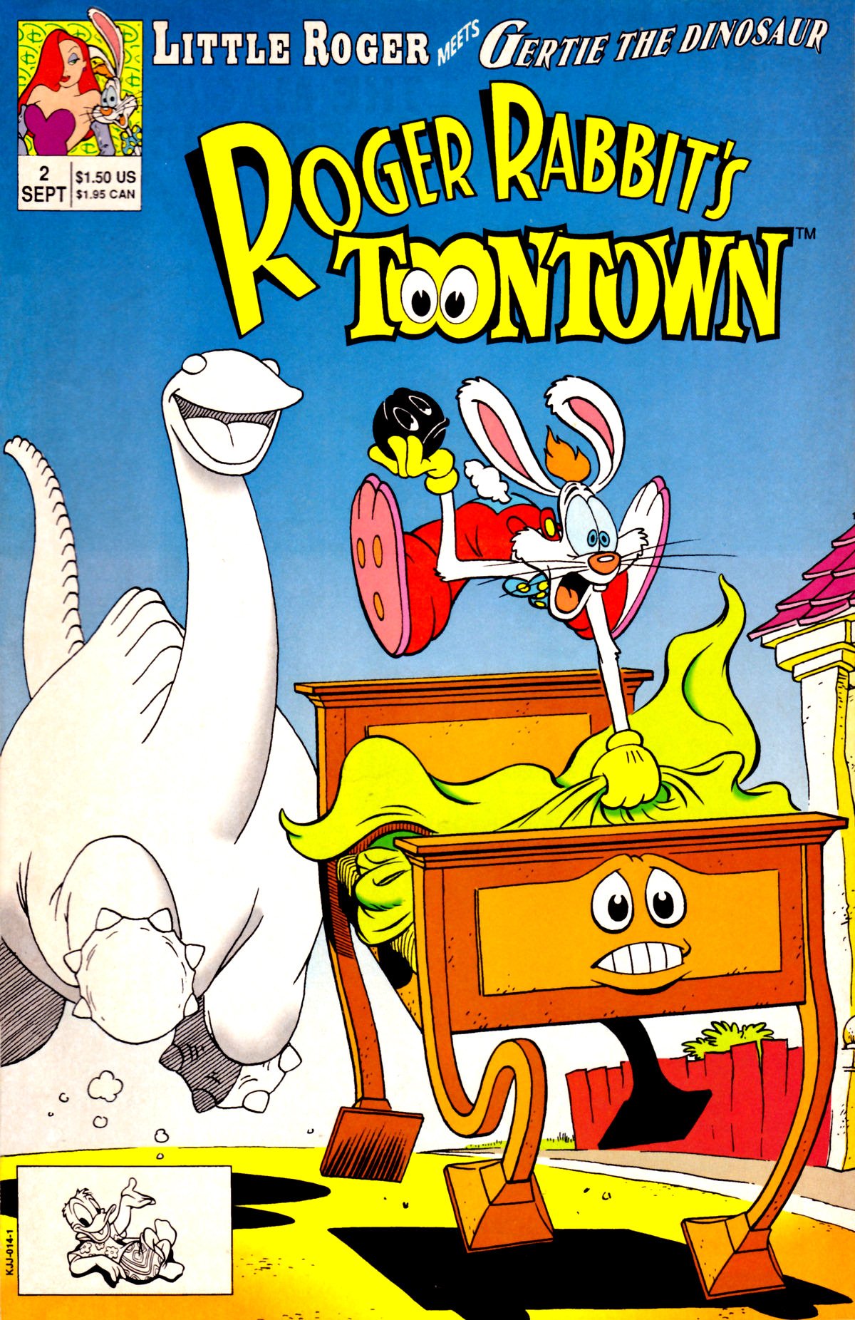 Read online Roger Rabbit's Toontown comic -  Issue #2 - 1