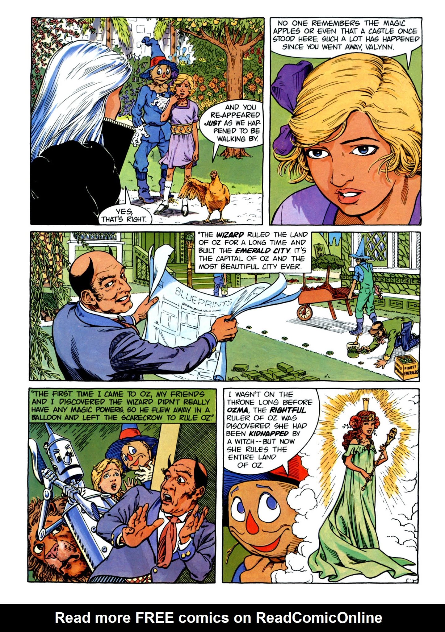 Read online The Enchanted Apples of Oz comic -  Issue # Full - 14